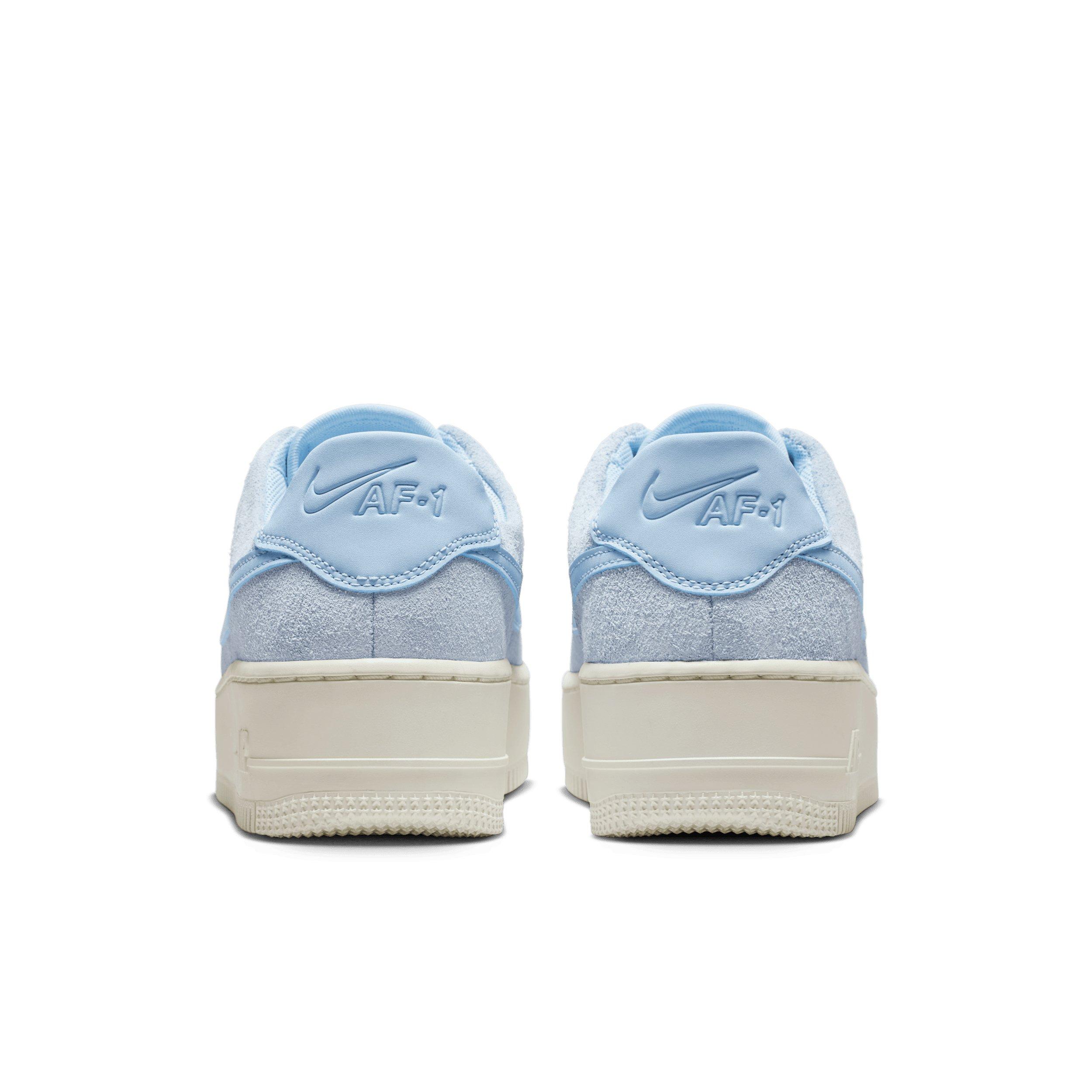 Nike Air Force 1 Sage Low "Light Armory Blue/Sail/Light Armory Blue" Women's Shoe - LT BLUE/SAIL/LT BLUE Thumbnail View 5