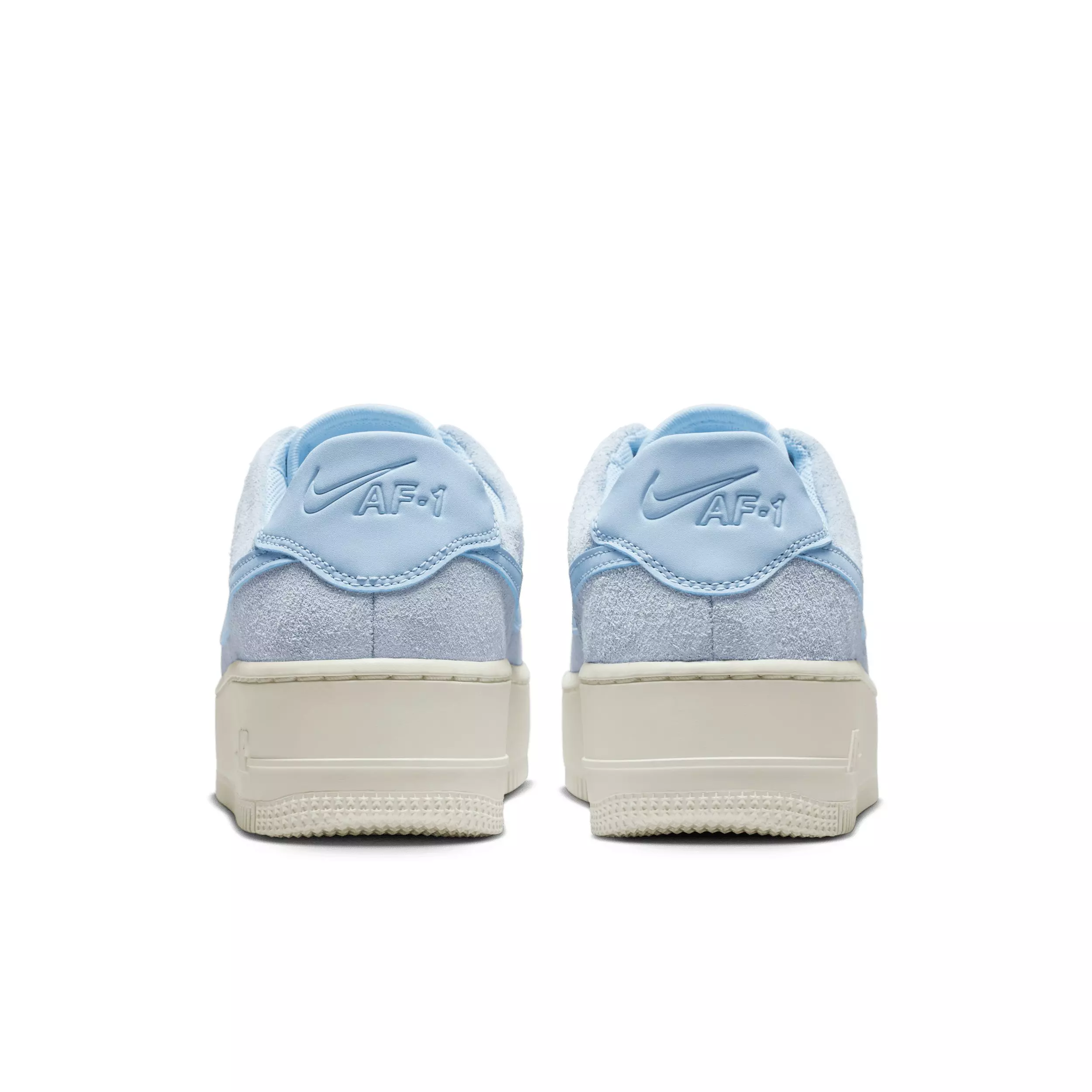Nike Air Force 1 Sage Low "Light Armory Blue/Sail/Light Armory Blue" Women's Shoe - LT BLUE/SAIL/LT BLUE