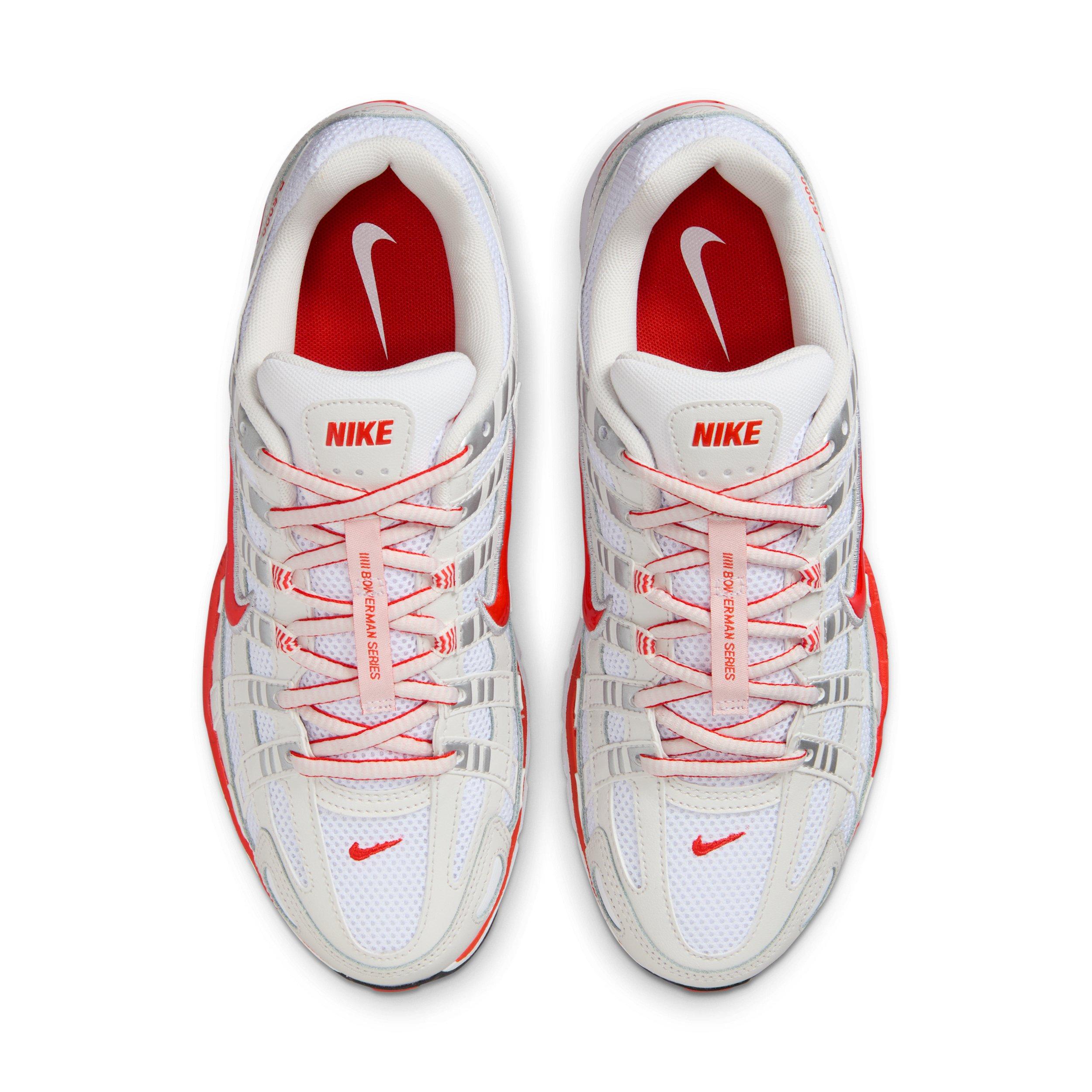 Nike P-6000 "White/Platinum Tint/Black/Picante Red" Women's Shoe - WHITE/PLATINUM/BLACK/RED Thumbnail View 4