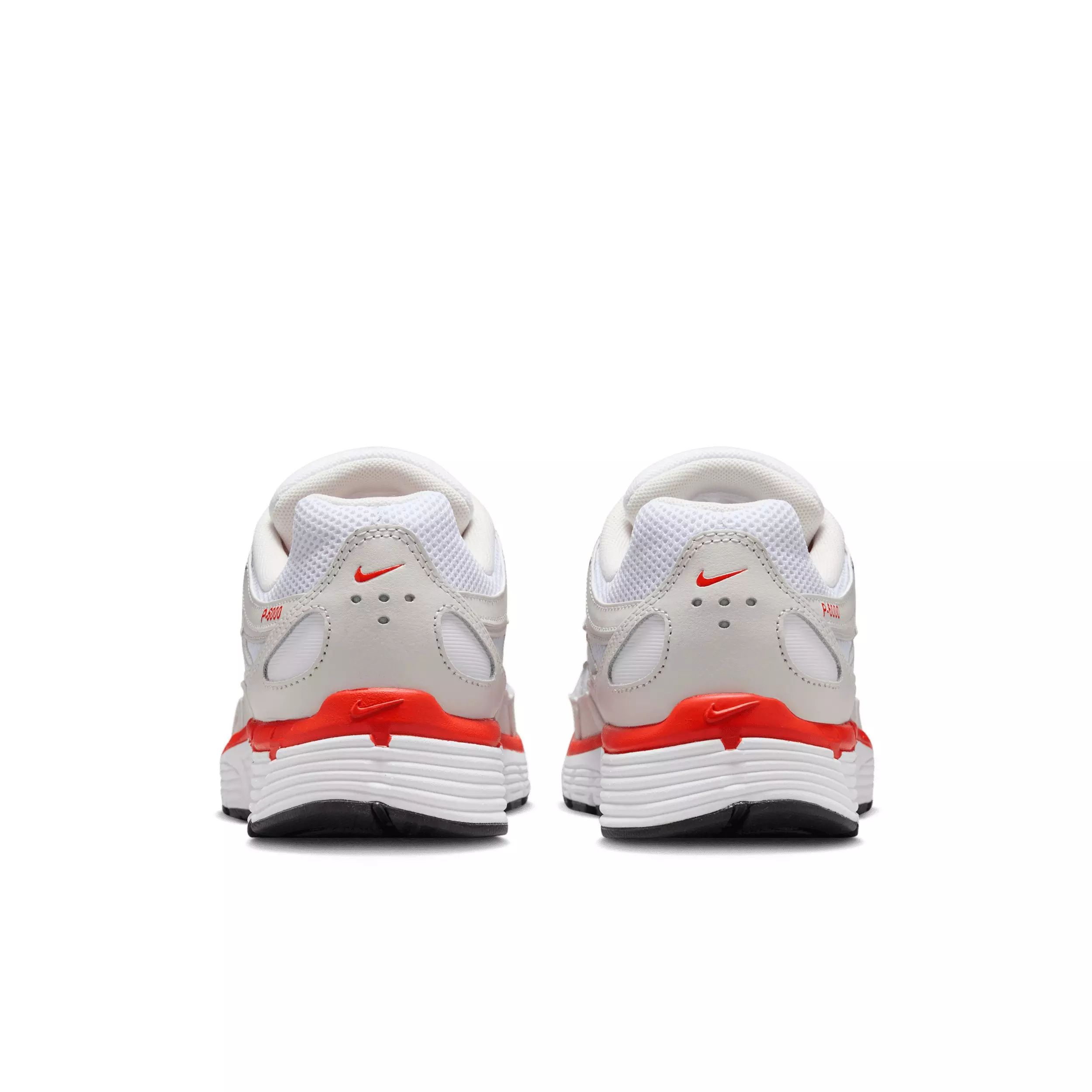 Nike P-6000 "White/Platinum Tint/Black/Picante Red" Women's Shoe - WHITE/PLATINUM/BLACK/RED