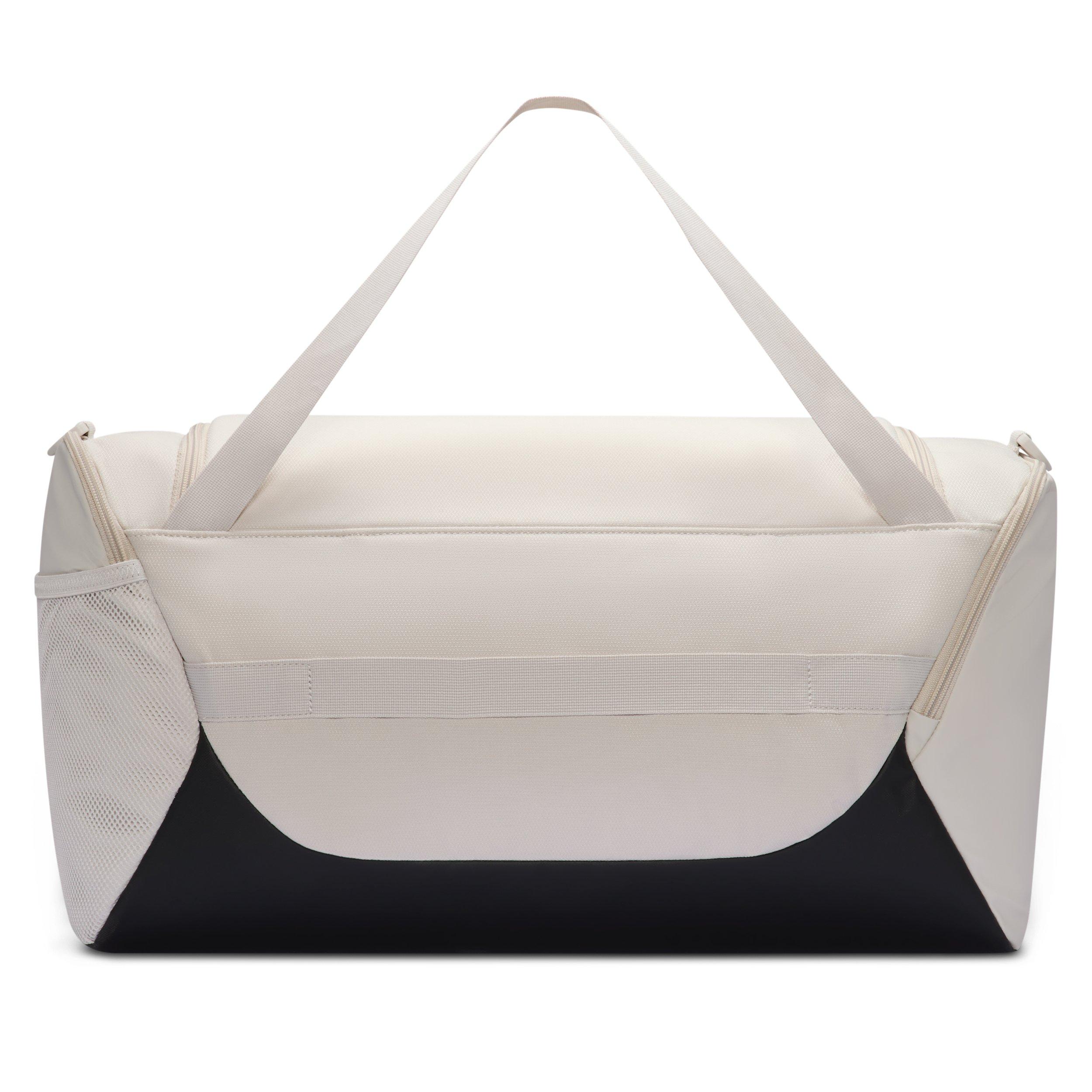 Nike Brasilia Small Training Duffel Bag - Light Bone/Black/Black - LT BONE/BLACK/BLACK Thumbnail View 3