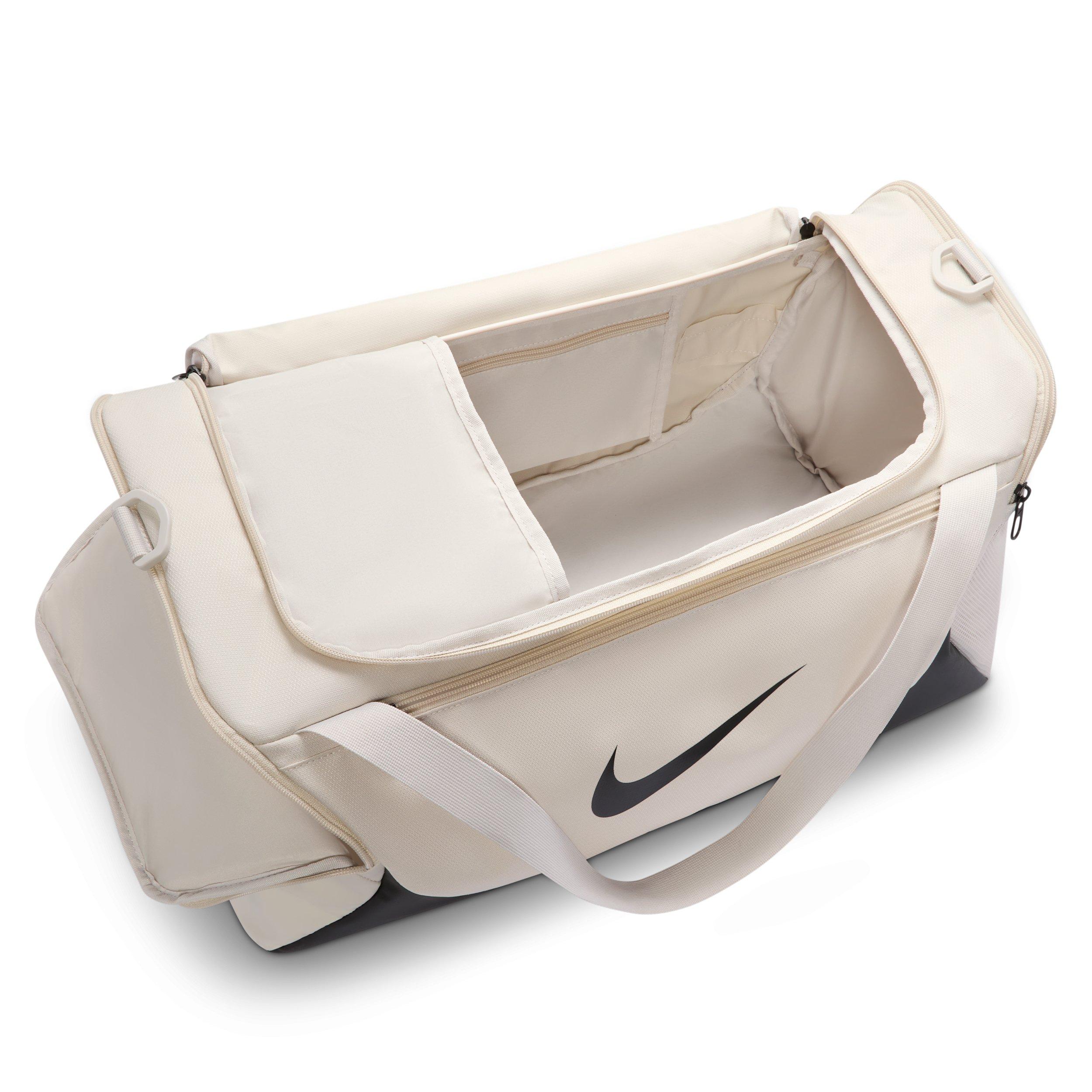 Nike Brasilia Small Training Duffel Bag - Light Bone/Black/Black - LT BONE/BLACK/BLACK Thumbnail View 5