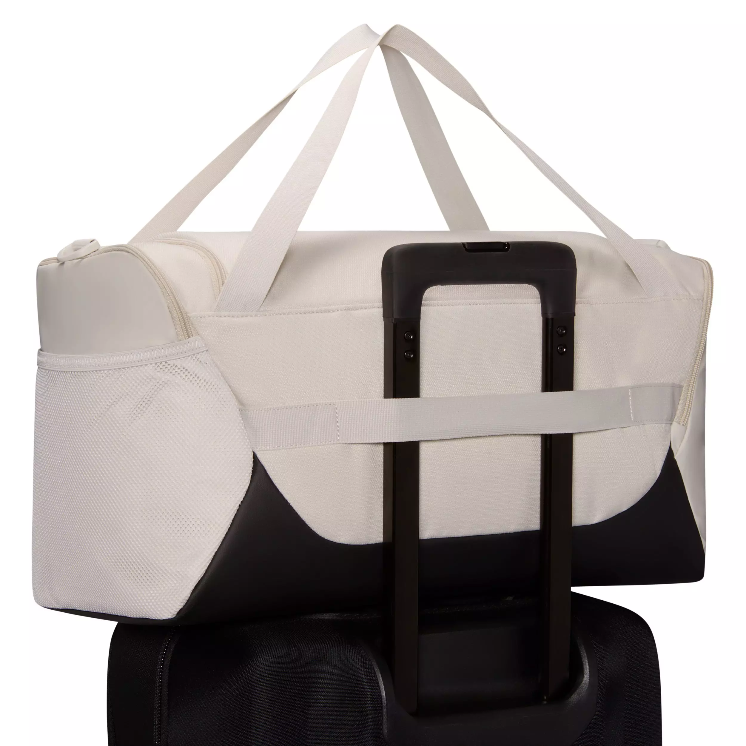 Nike Brasilia Small Training Duffel Bag - Light Bone/Black/Black - LT BONE/BLACK/BLACK