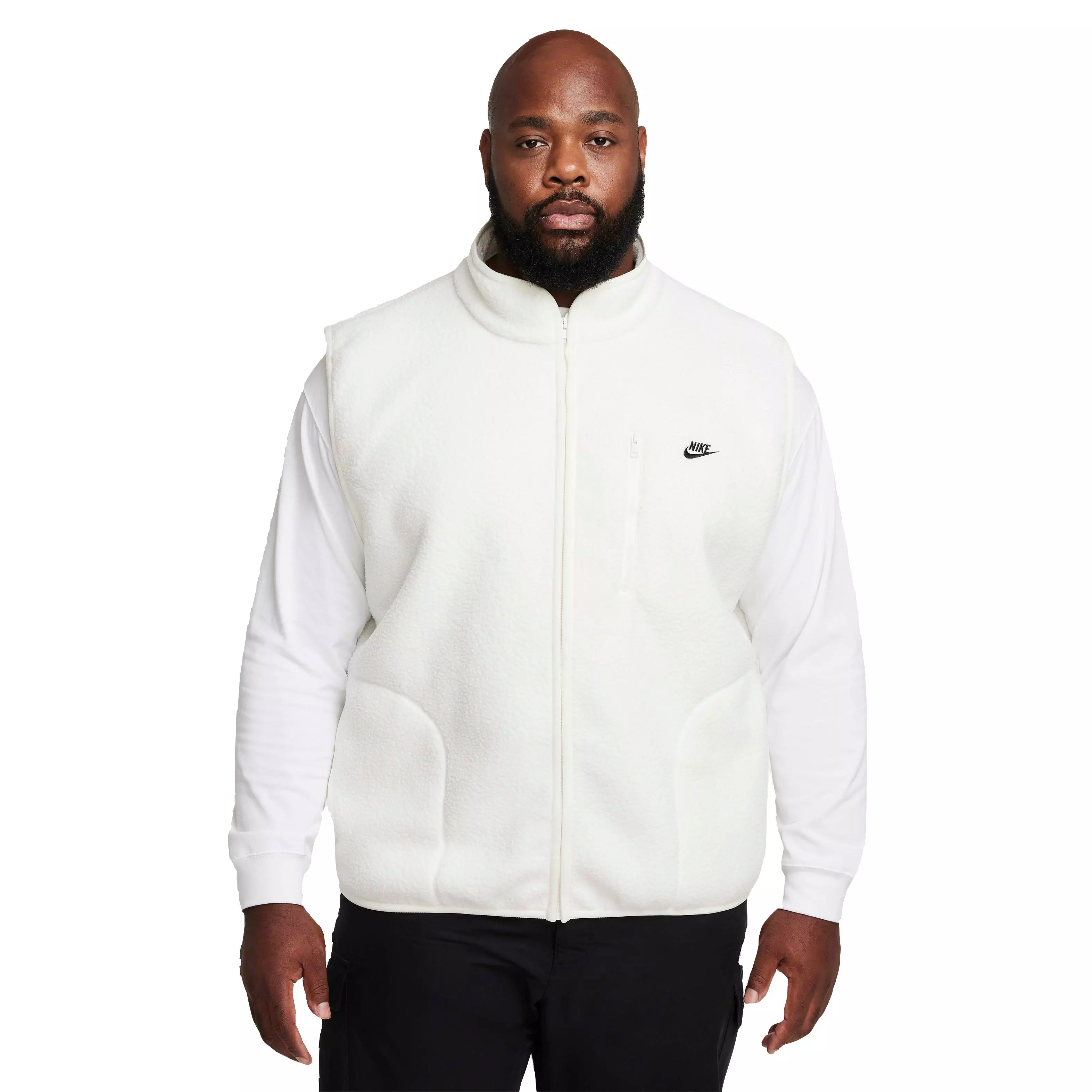 Nike Men's Sportswear Club Winterized Vest - SAIL
