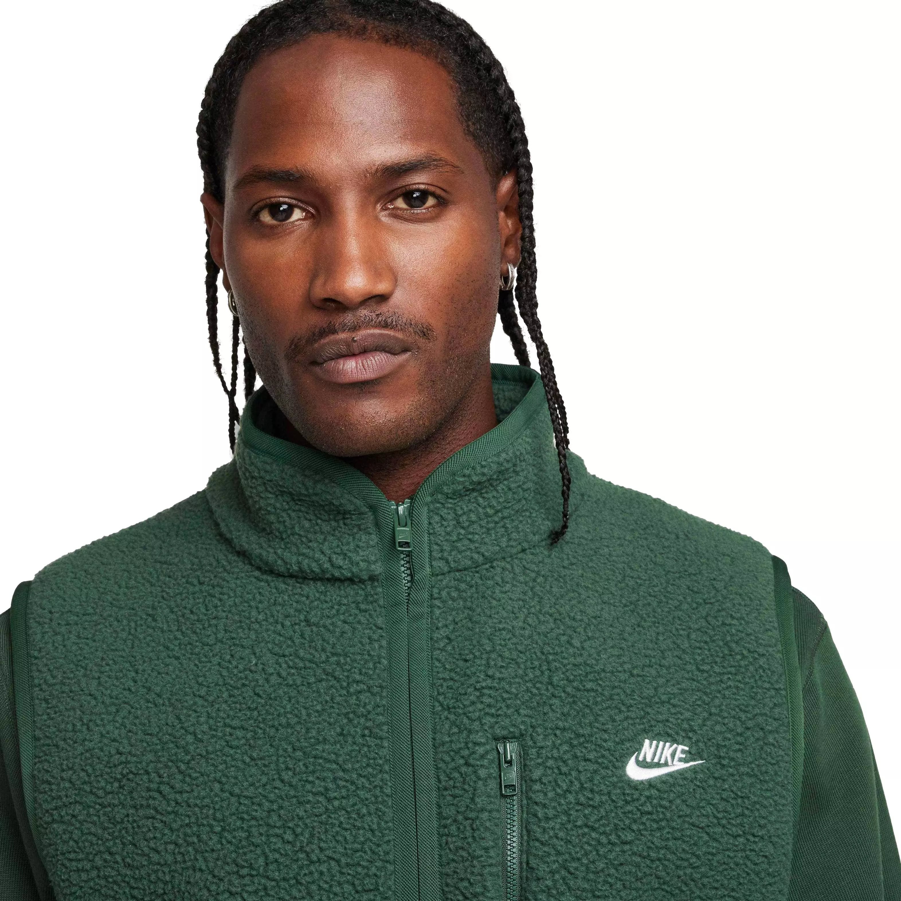 Nike Men's Sportswear Club Winterized Vest - GREEN