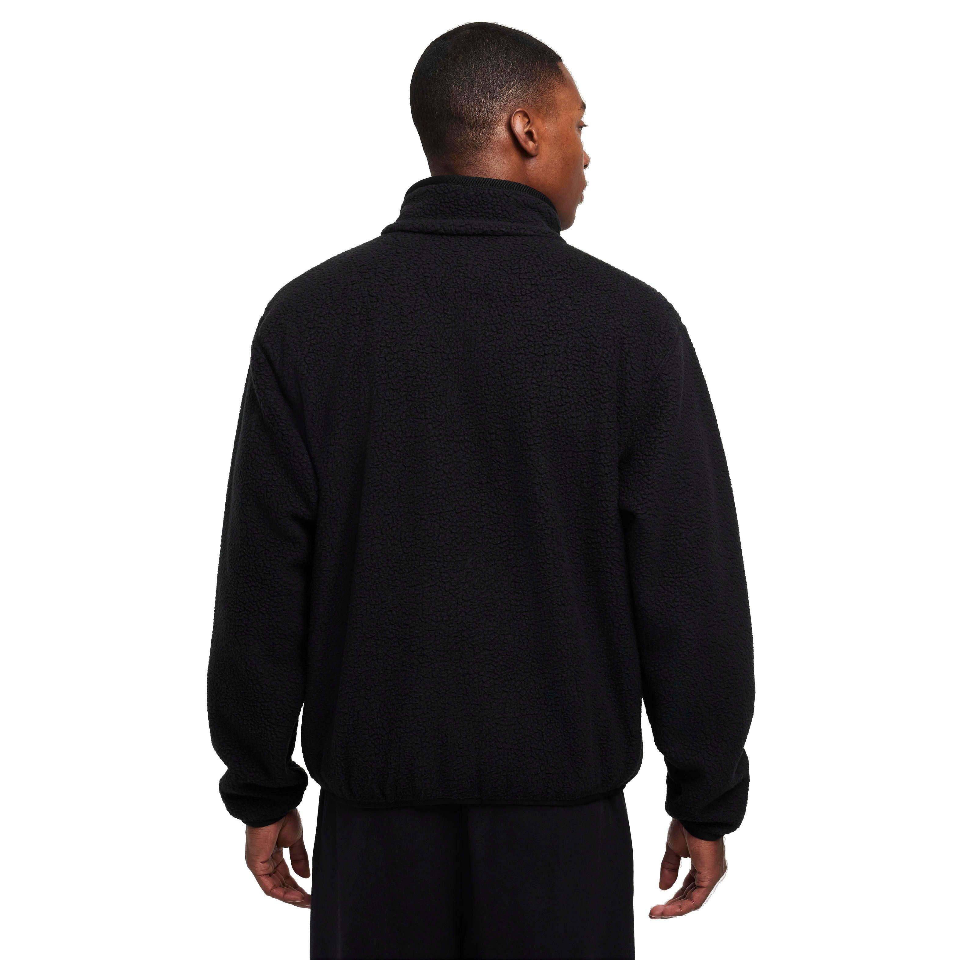 Nike Men's Sportswear Club Fleece Jacket - BLACK Thumbnail View 2