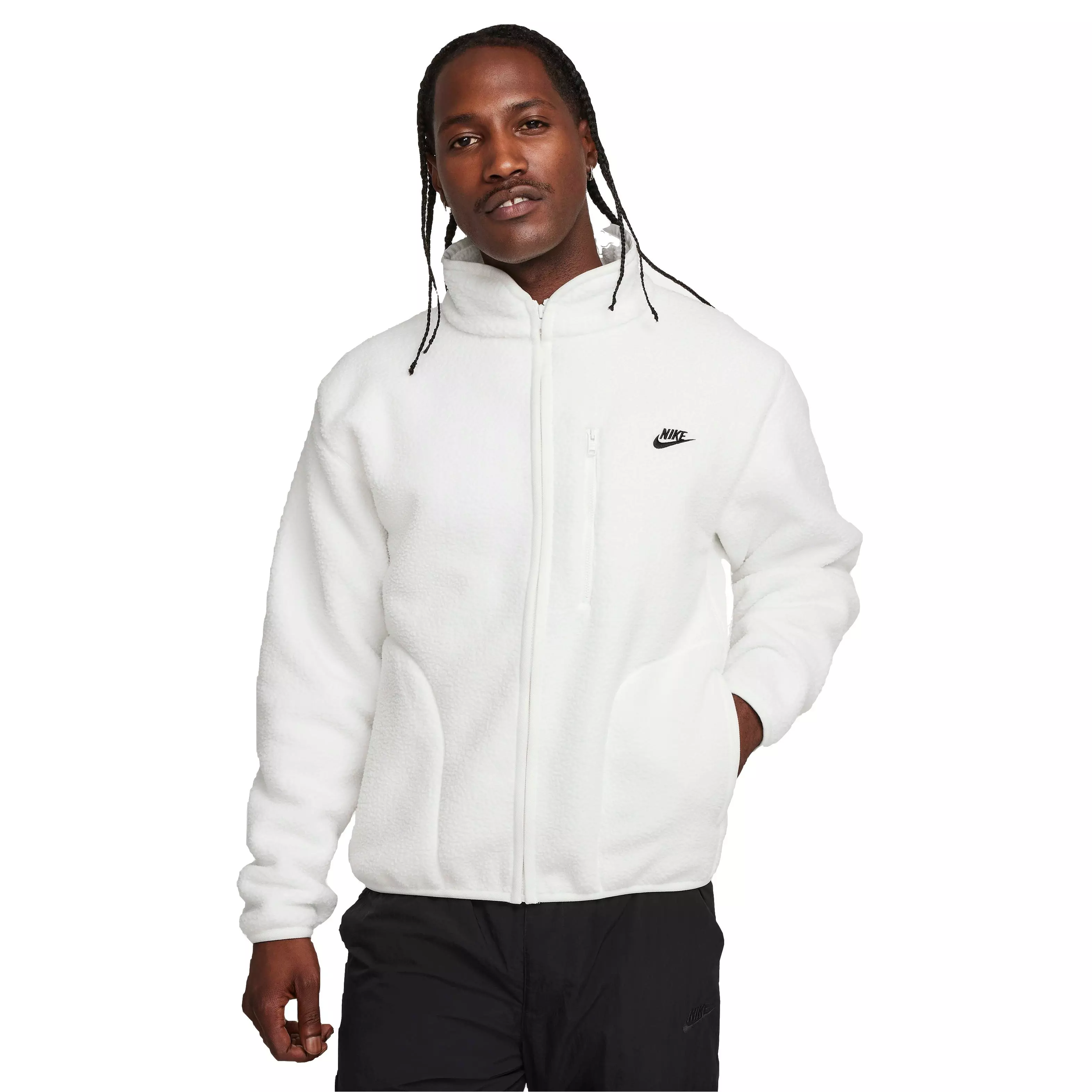Nike Men's Sportswear Club Fleece Jacket - SAIL