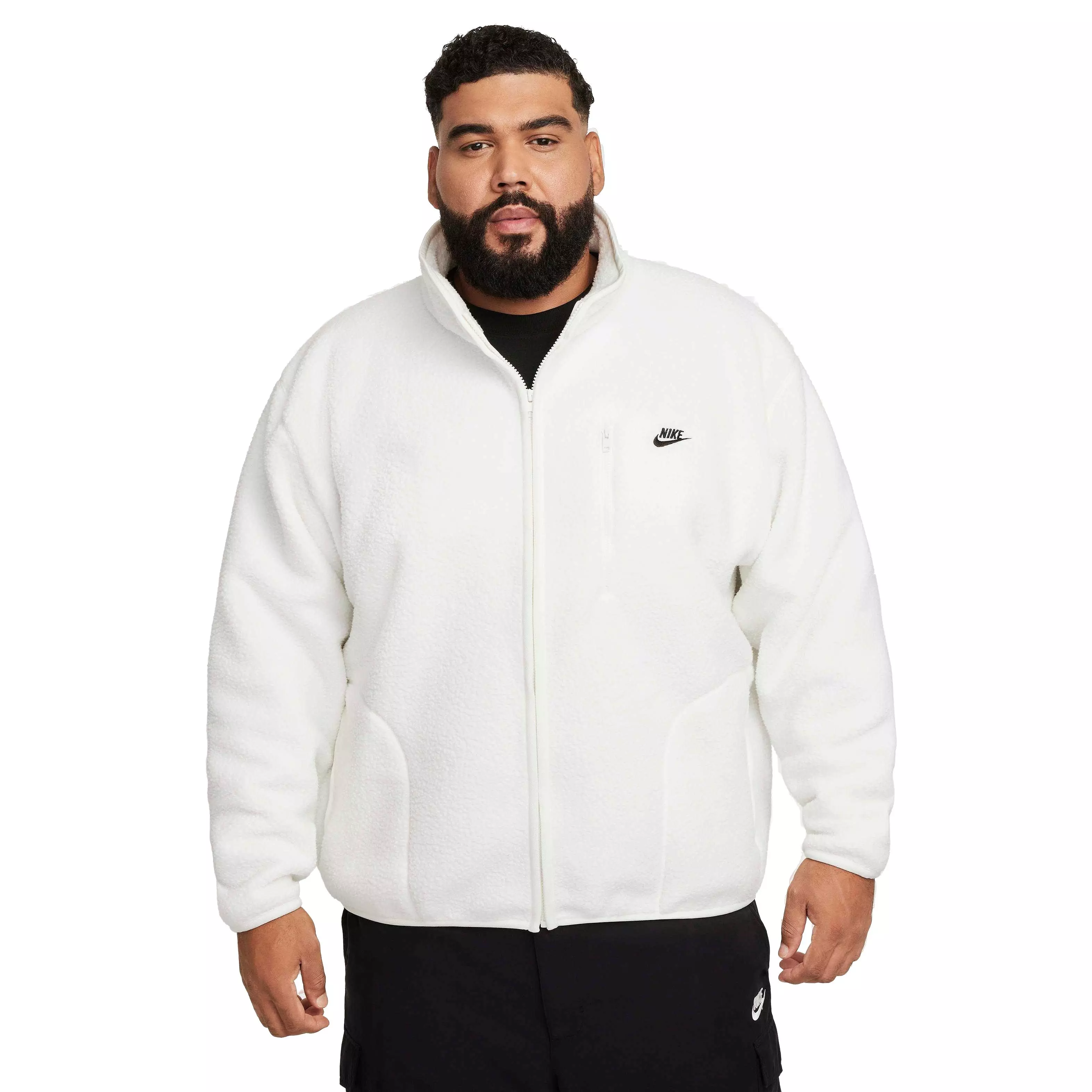 Nike Men's Sportswear Club Fleece Jacket - SAIL
