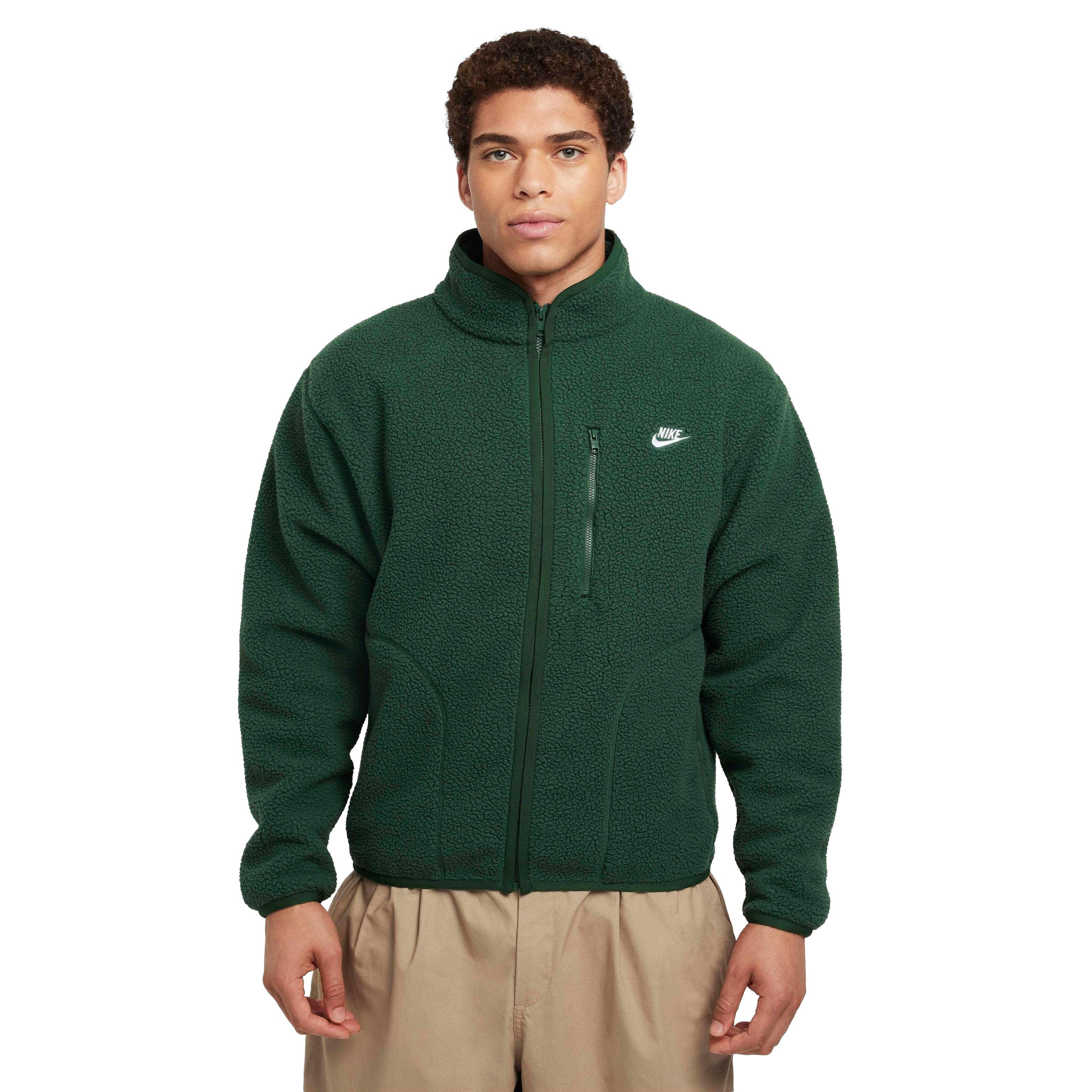 Nike Men's Sportswear Club Fleece Jacket - GREEN Thumbnail View 1