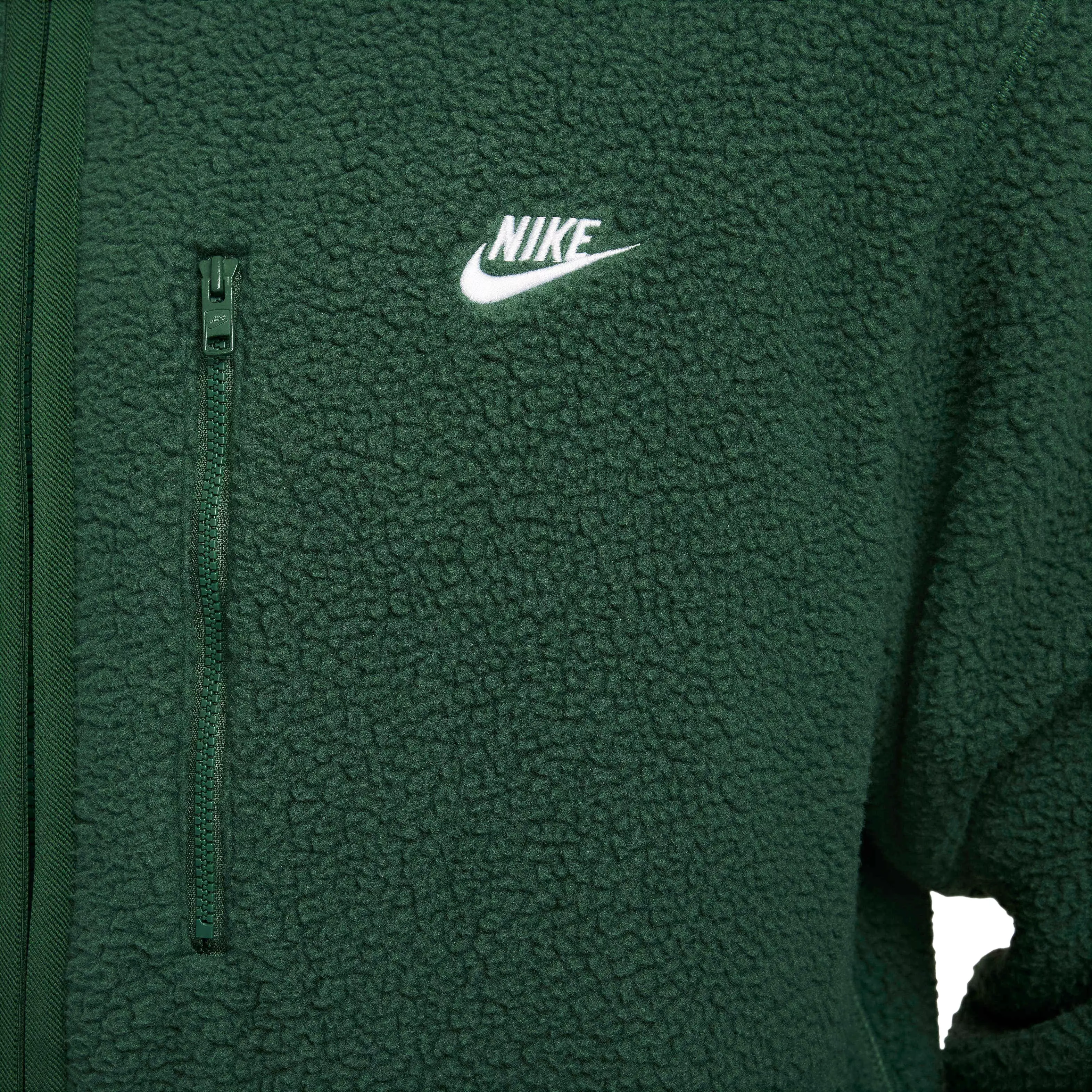 Nike Men's Sportswear Club Fleece Jacket - GREEN
