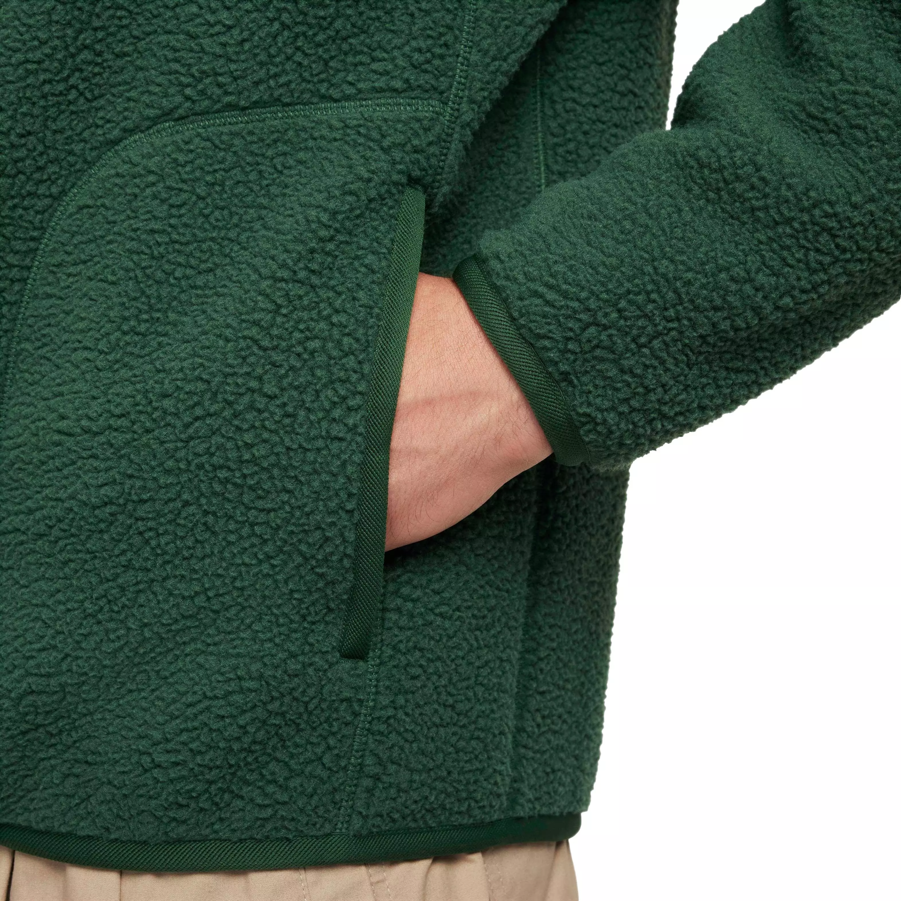 Nike Men's Sportswear Club Fleece Jacket - GREEN