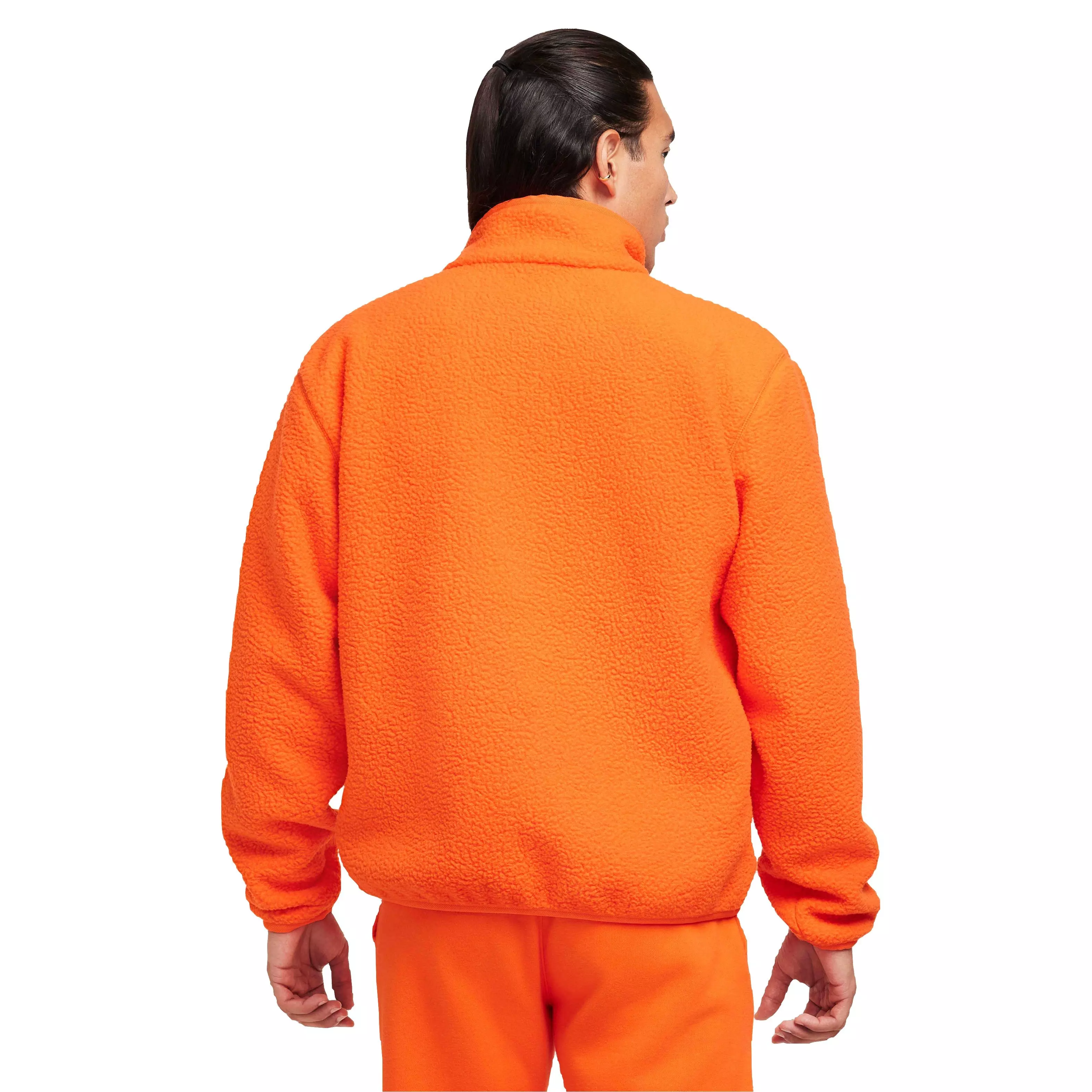 Nike Men's Sportswear Club Fleece Jacket - ORANGE