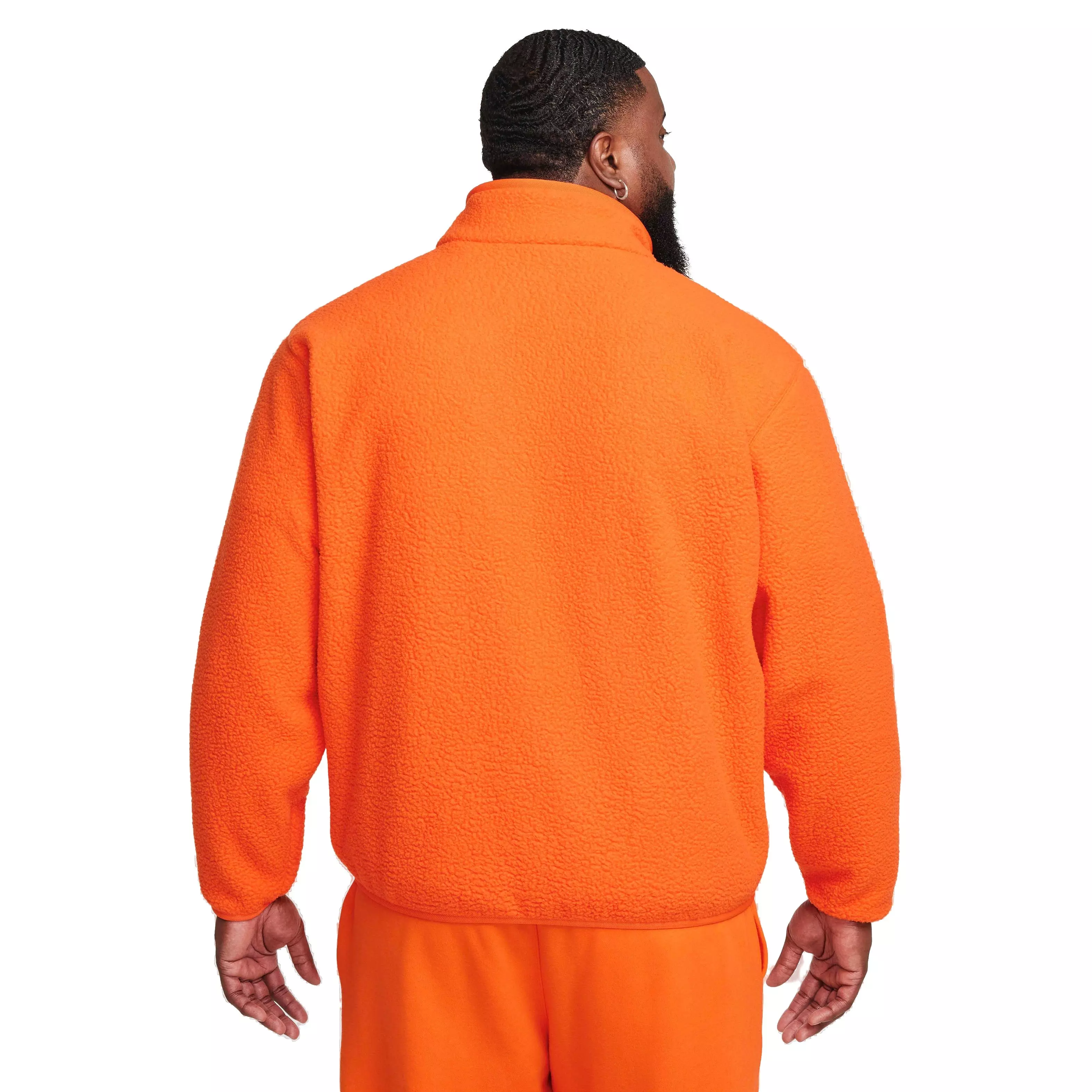 Nike Men's Sportswear Club Fleece Jacket - ORANGE