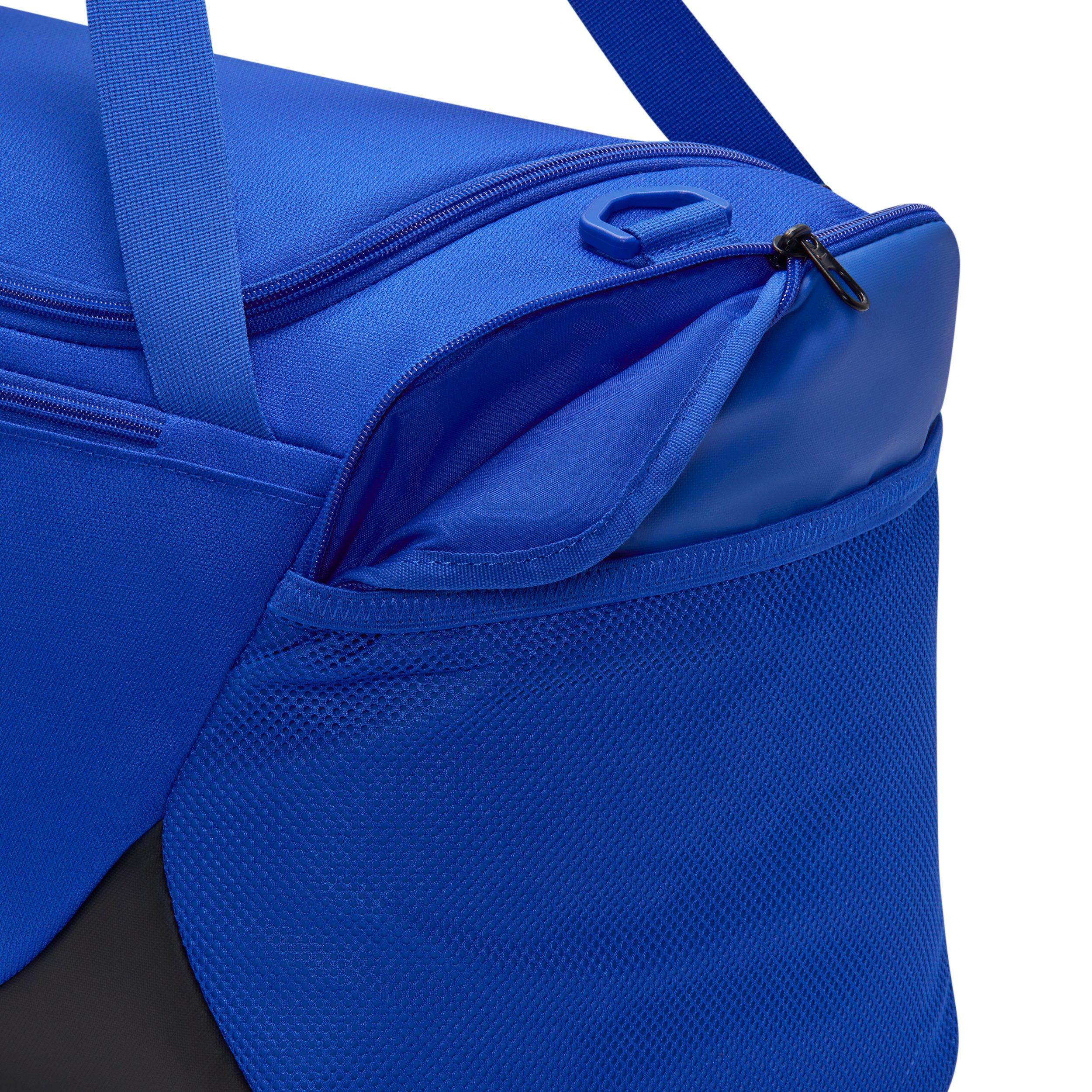 Nike Brasilia Small Training Duffel Bag - Game Royal/Black/White - ROYAL/BLACK/WHITE Thumbnail View 9