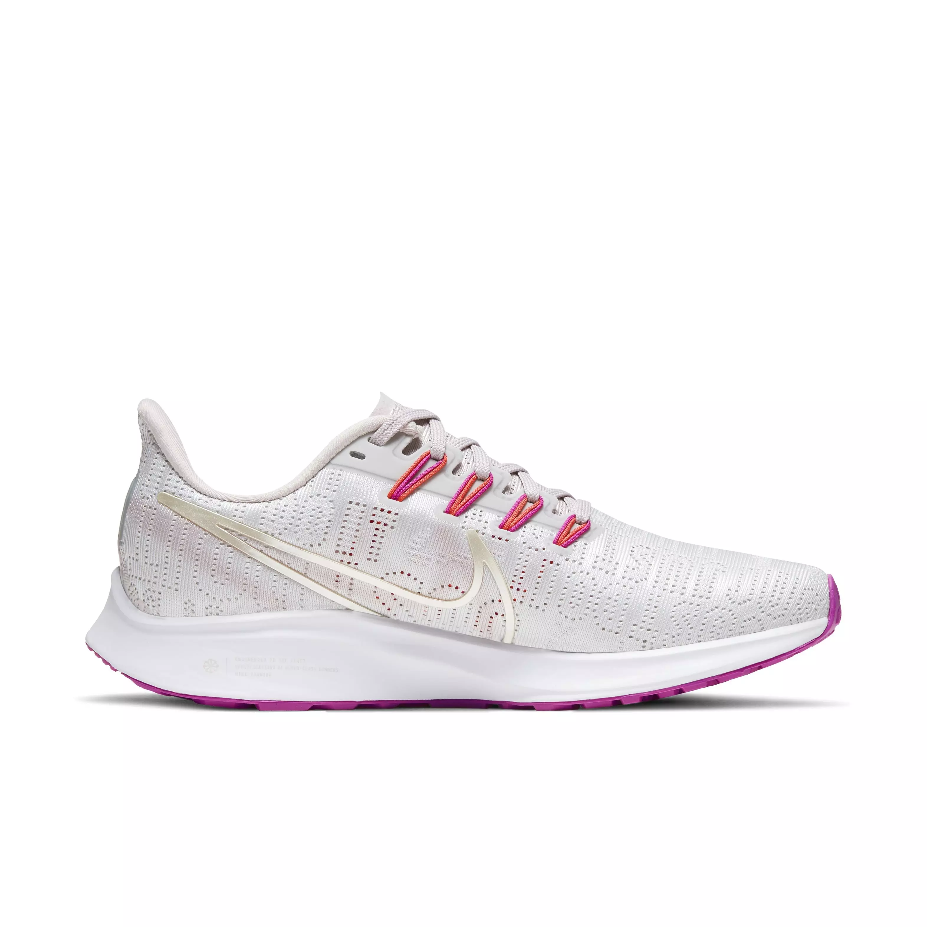 Nike Air Zoom Pegasus 36 Premium "Vast Grey/Platinum Violet" Women's Running Shoe - GREY