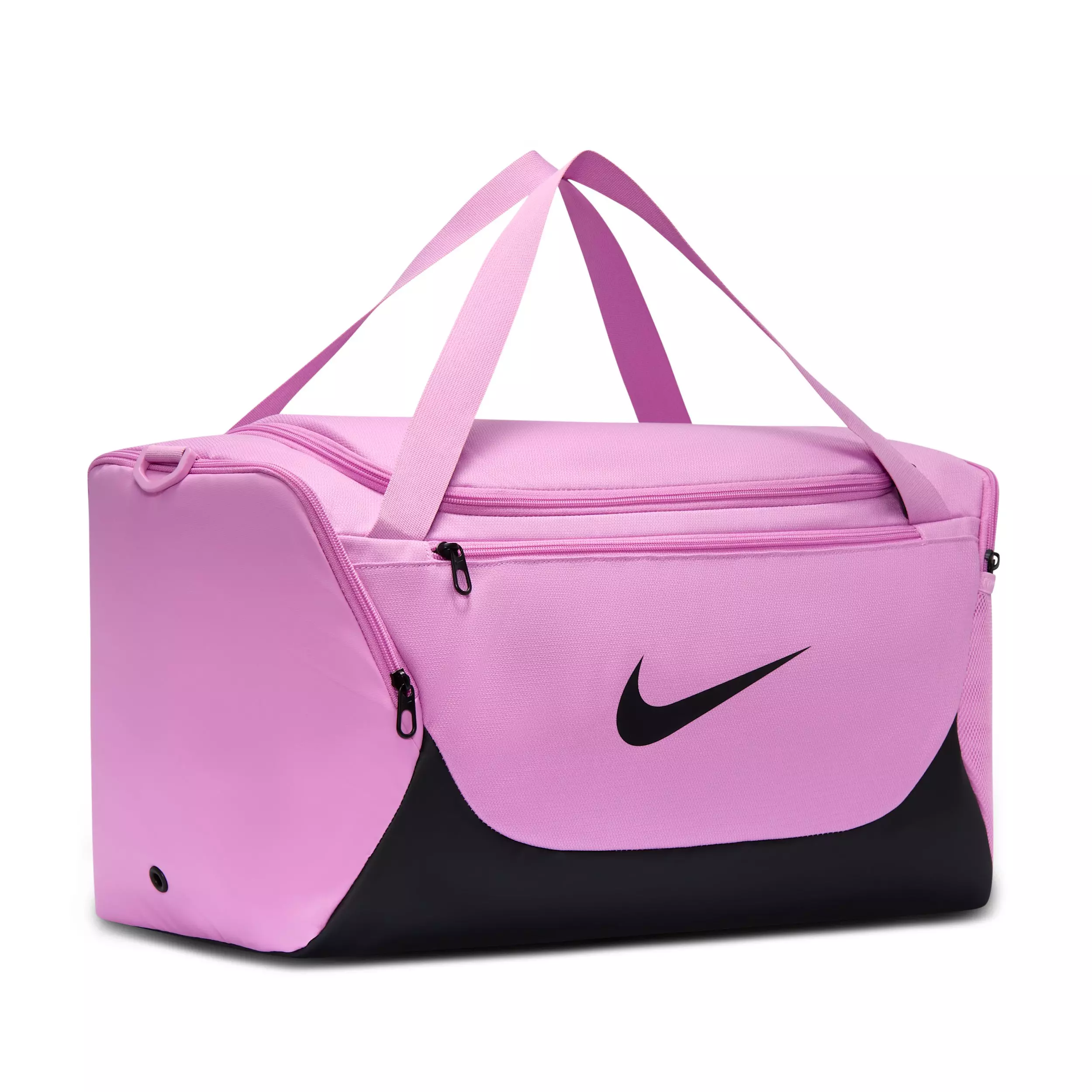 Nike Brasilia Small Training Duffel Bag - Light Magenta/Black/Black - LT MAGENTA/BLACK/BLACK