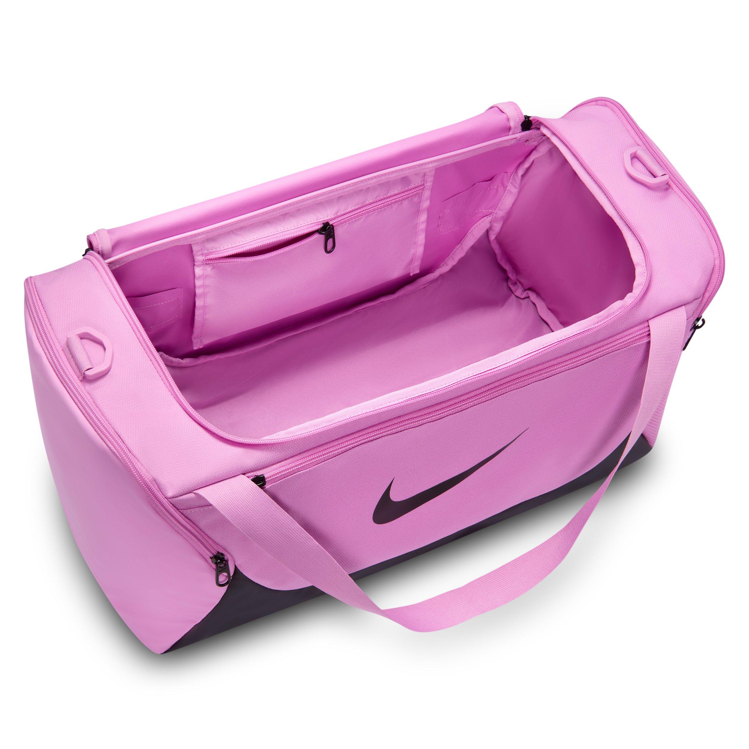 Nike Brasilia Small Training Duffel Bag - Light Magenta/Black/Black - LT MAGENTA/BLACK/BLACK Thumbnail View 4