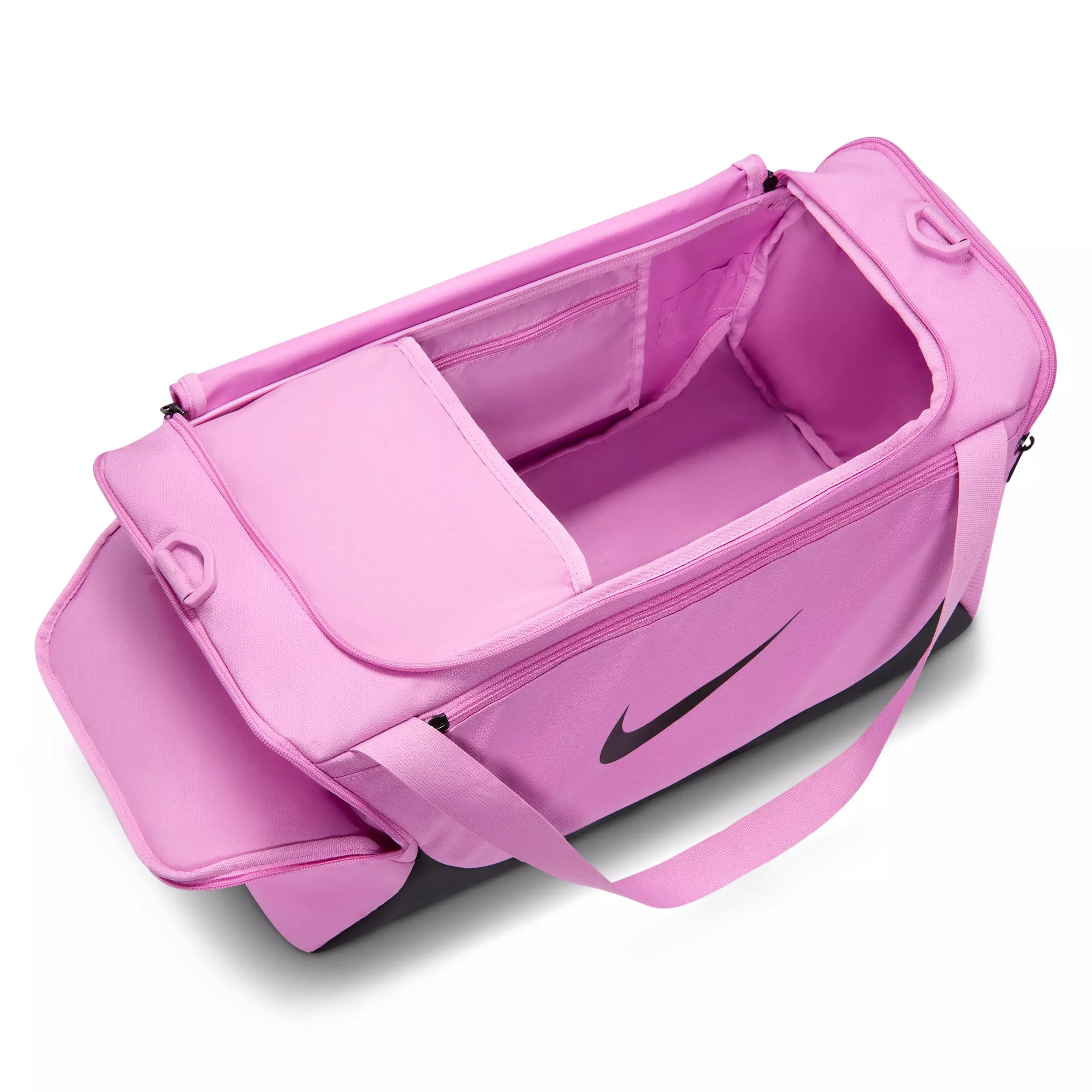 Nike Brasilia Small Training Duffel Bag - Light Magenta/Black/Black - LT MAGENTA/BLACK/BLACK