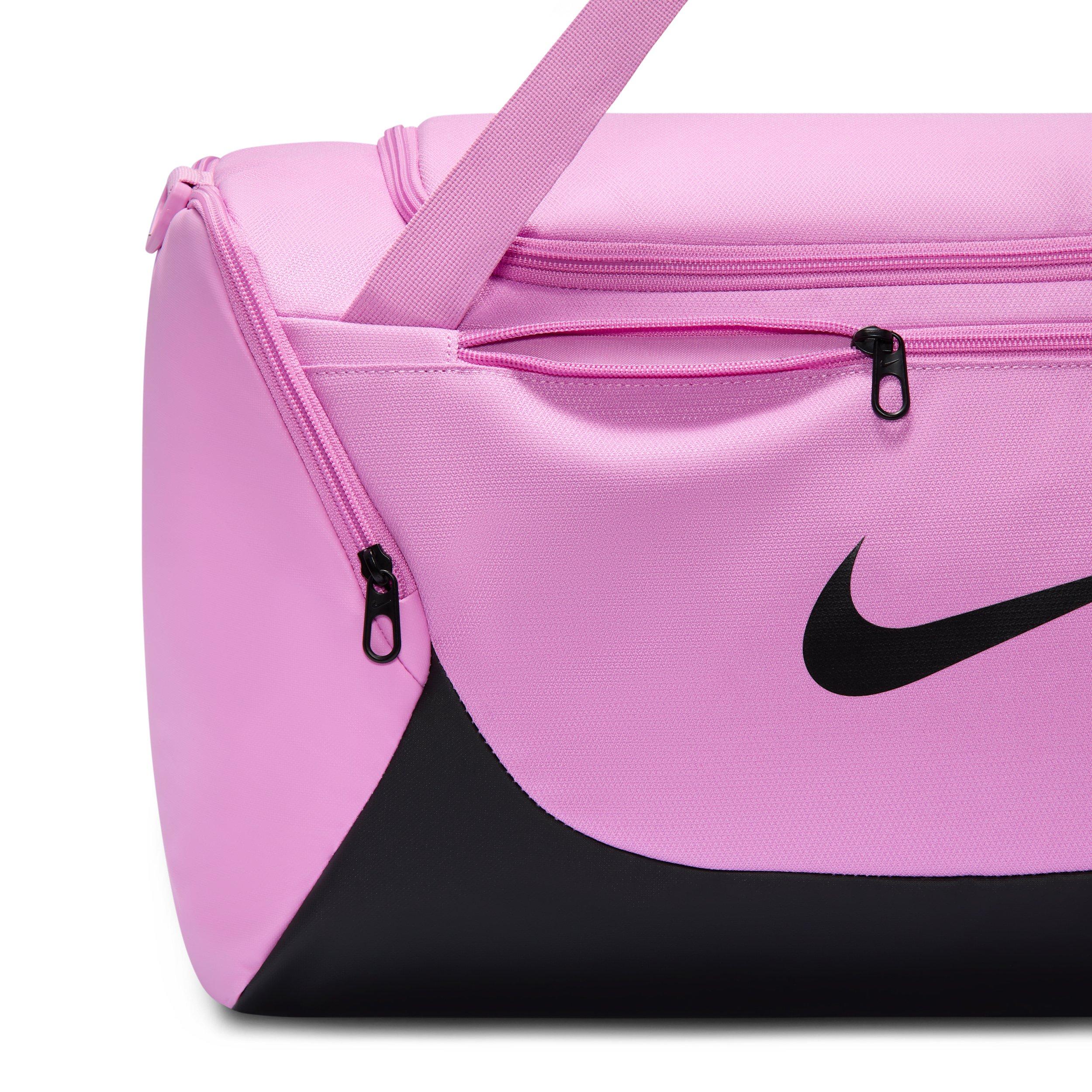 Nike Brasilia Small Training Duffel Bag - Light Magenta/Black/Black - LT MAGENTA/BLACK/BLACK Thumbnail View 6