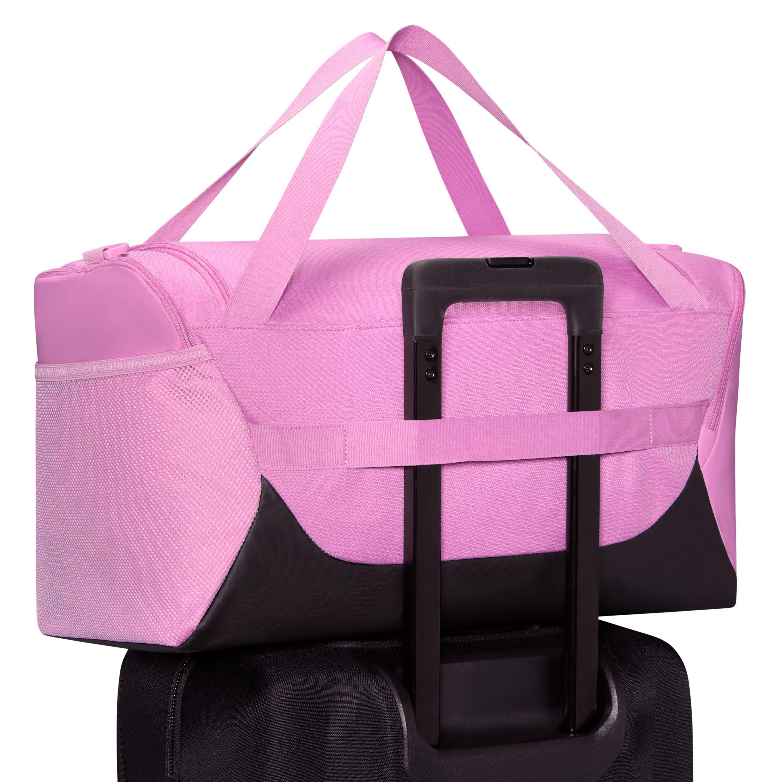 Nike Brasilia Small Training Duffel Bag - Light Magenta/Black/Black - LT MAGENTA/BLACK/BLACK Thumbnail View 8