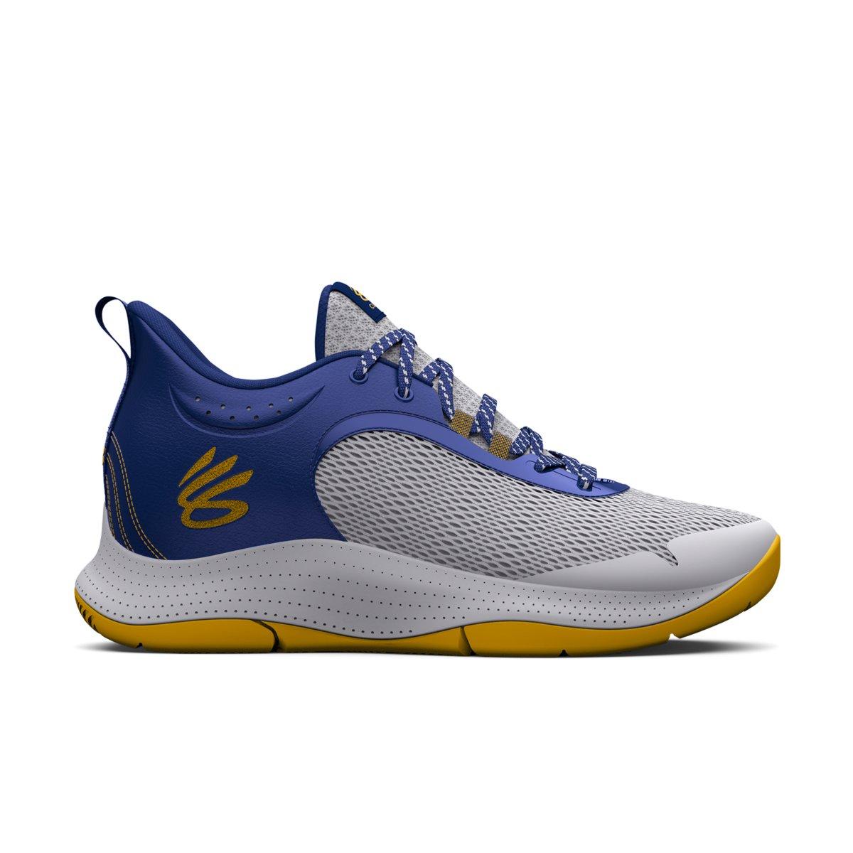 Under Armour Curry 3Z6 White/Royal Unisex Basketball Shoe