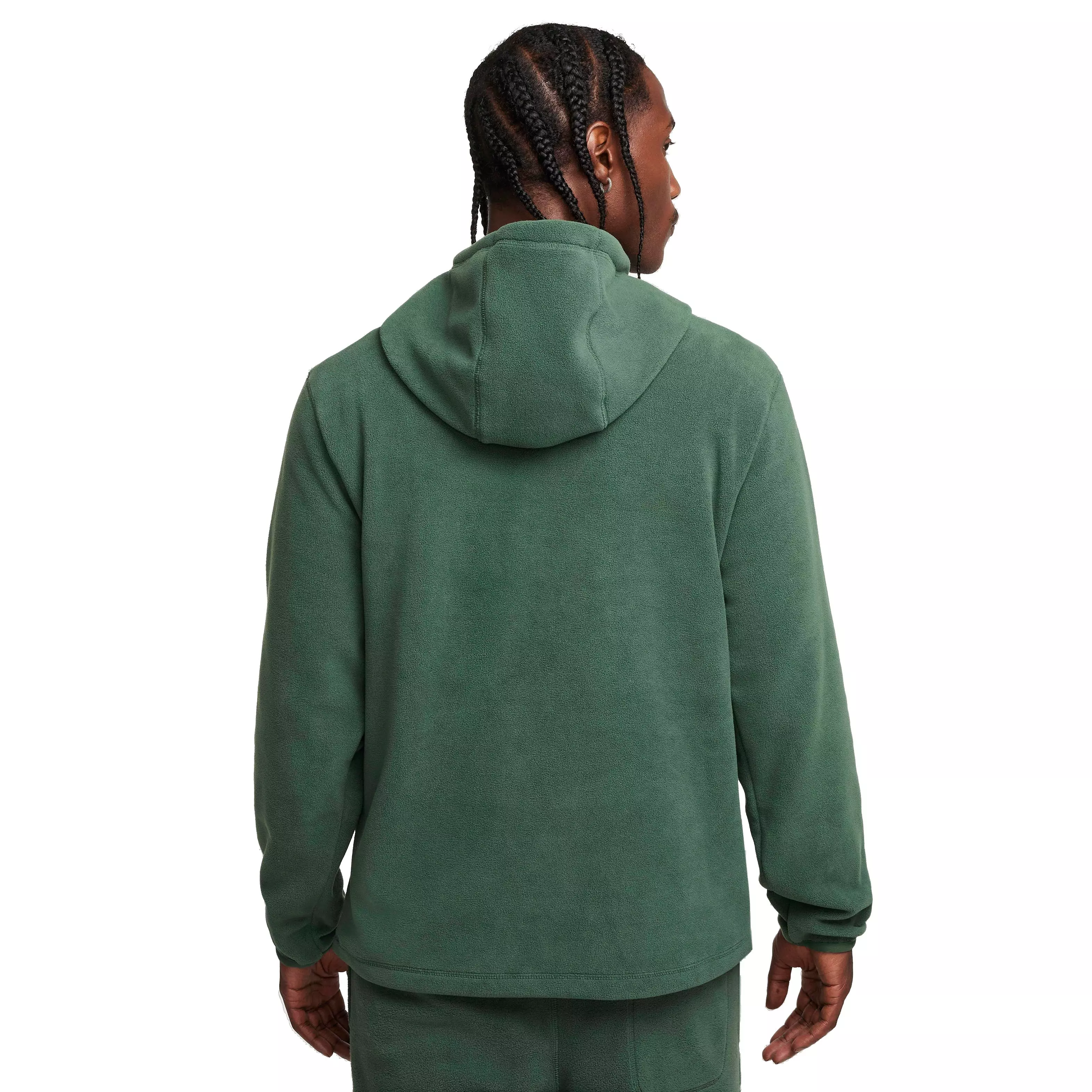 Nike Men's Club Pullover Winterized Hoodie - GREEN