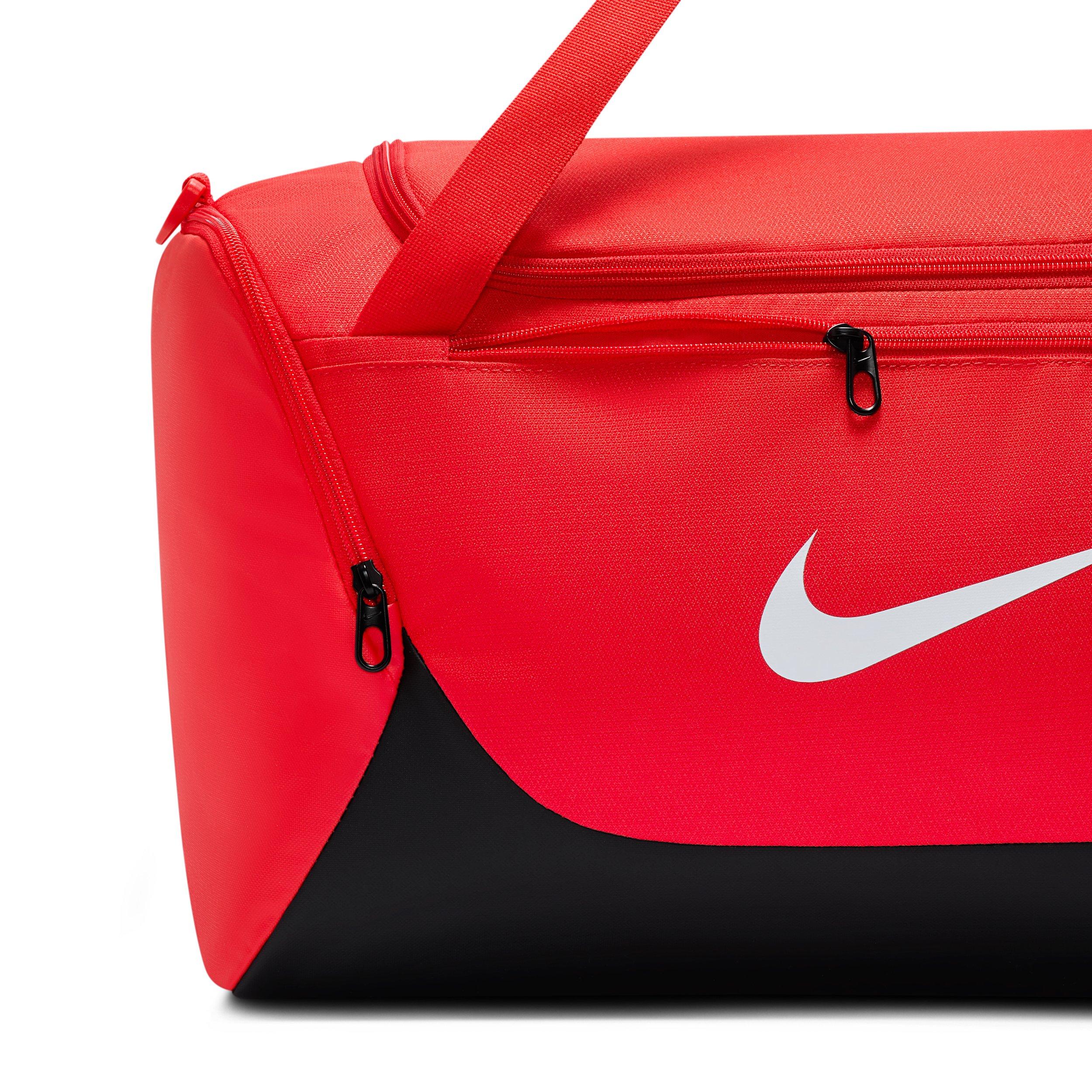 Nike Brasilia Small Training Duffel Bag - University Red/Black/White - RED/BLACK/WHITE Thumbnail View 6
