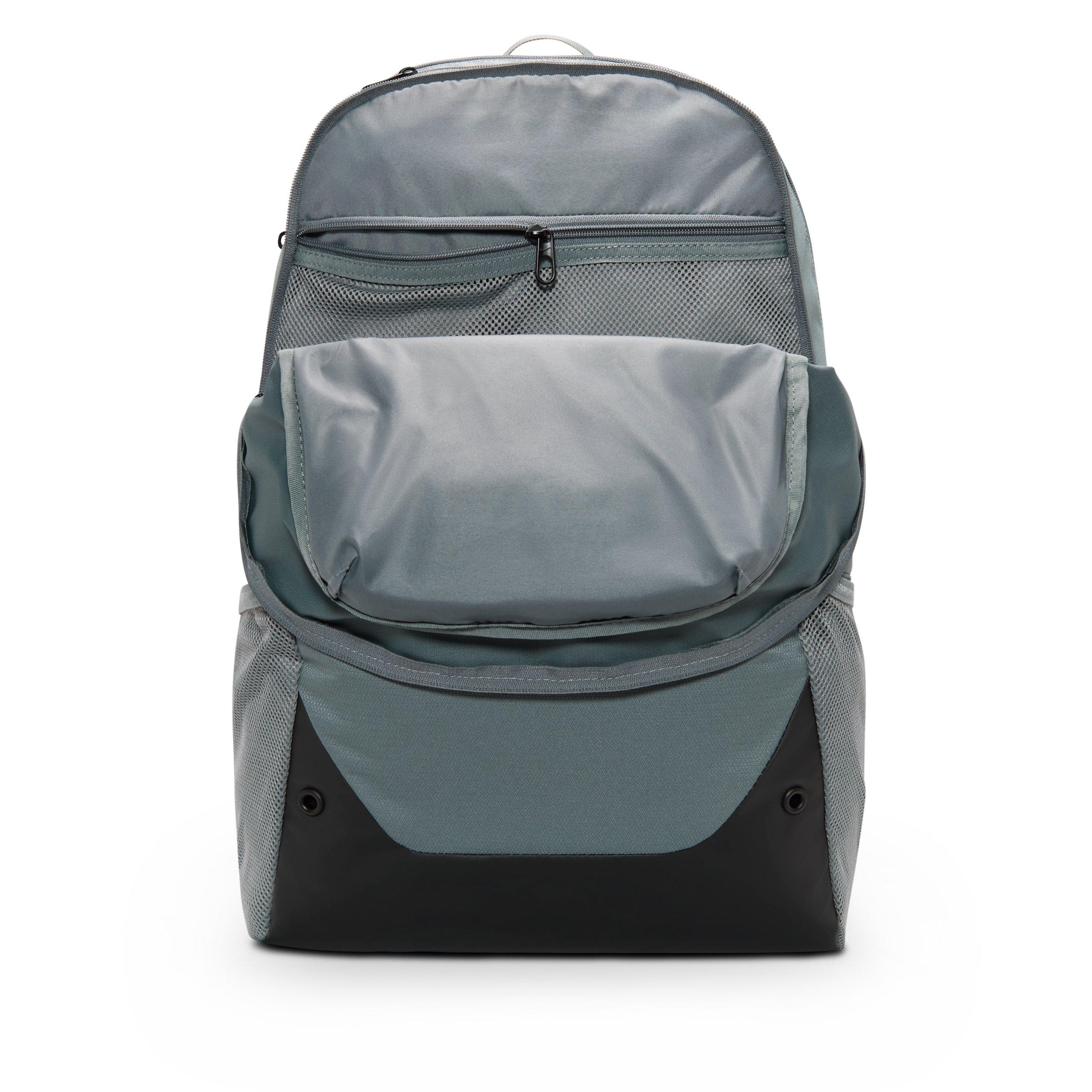 Nike Brasilia Extra Large Backpack - Smoke Grey/Black/White - GREY/BLACK/WHITE Thumbnail View 4