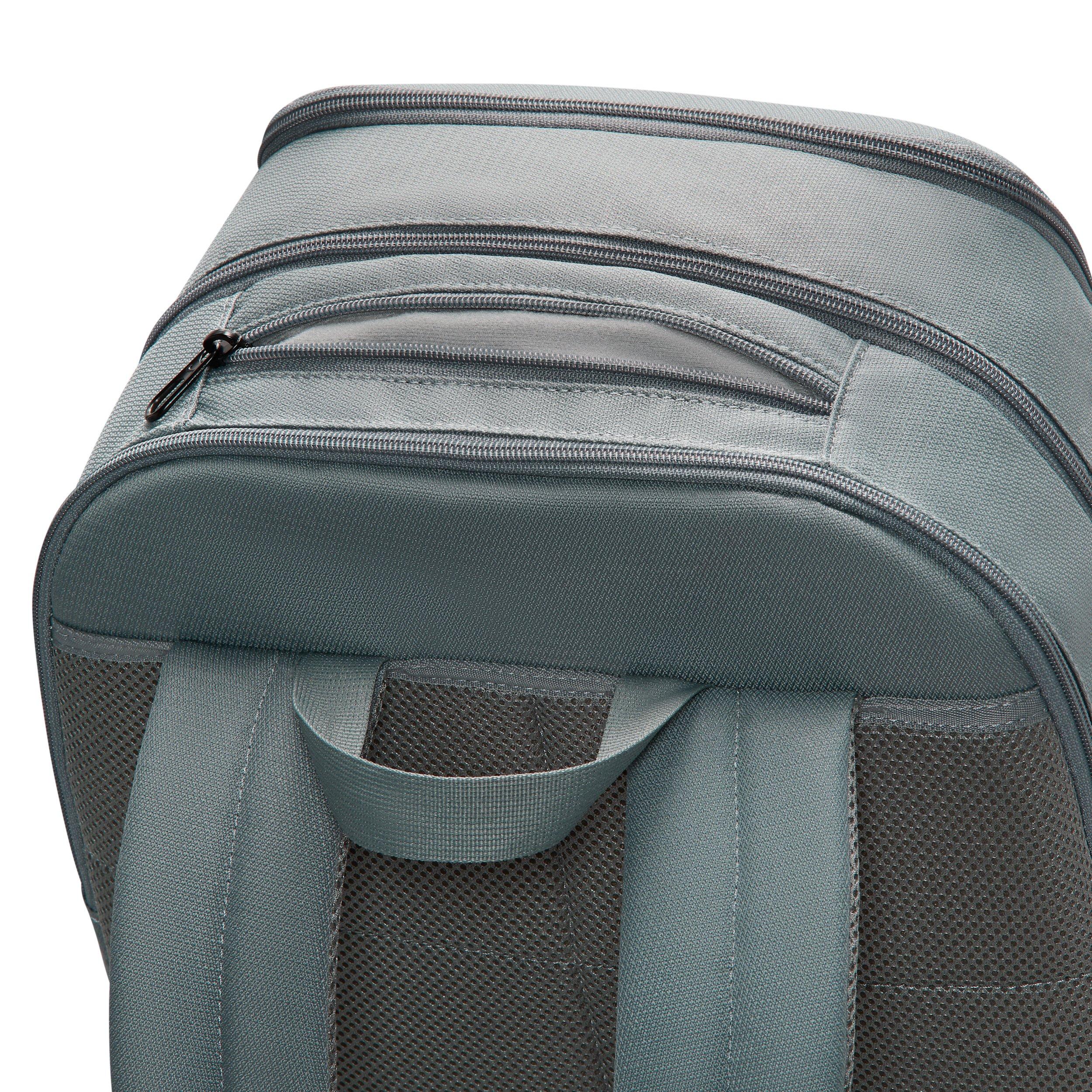 Nike Brasilia Extra Large Backpack - Smoke Grey/Black/White - GREY/BLACK/WHITE Thumbnail View 6