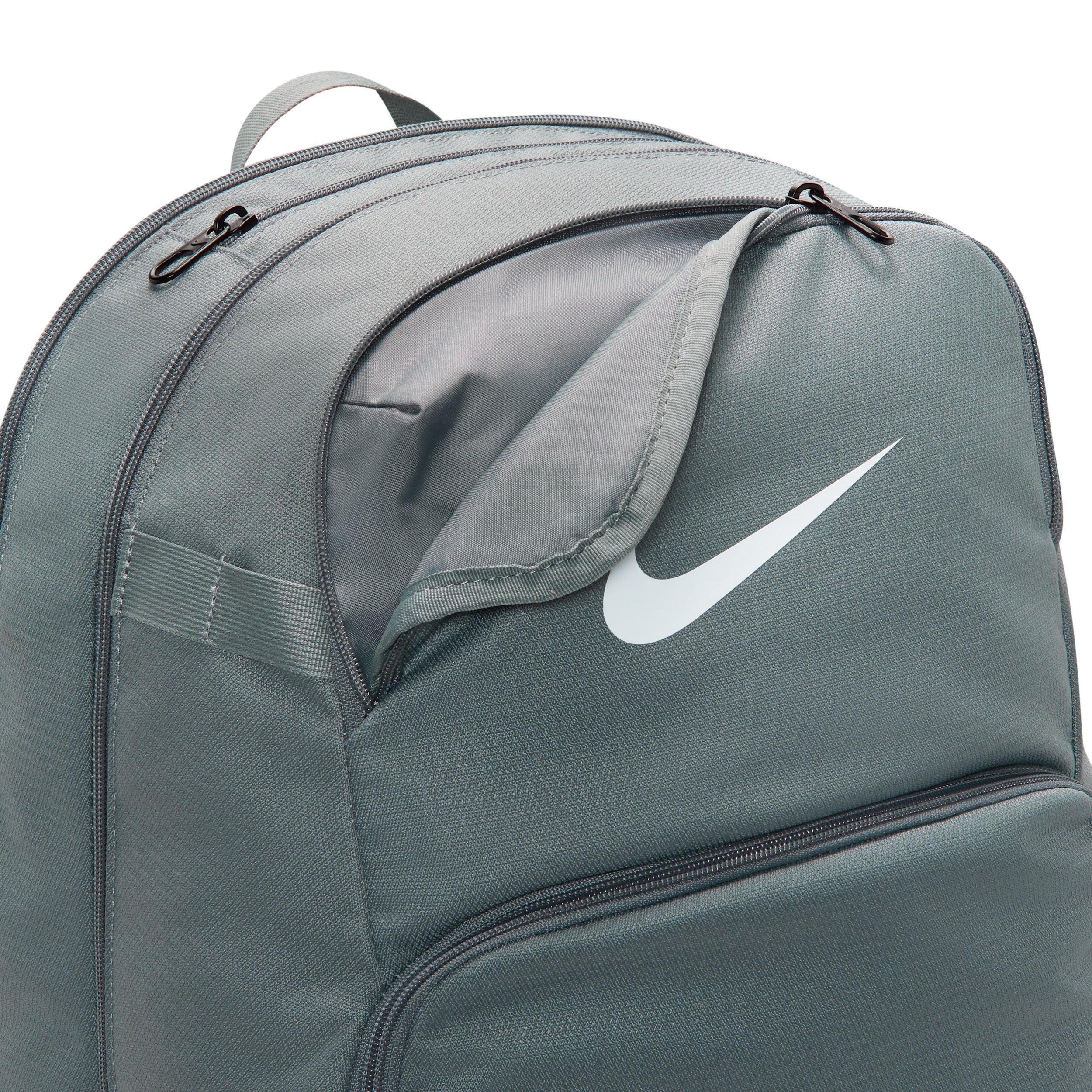 Nike Brasilia Extra Large Backpack - Smoke Grey/Black/White - GREY/BLACK/WHITE Thumbnail View 7