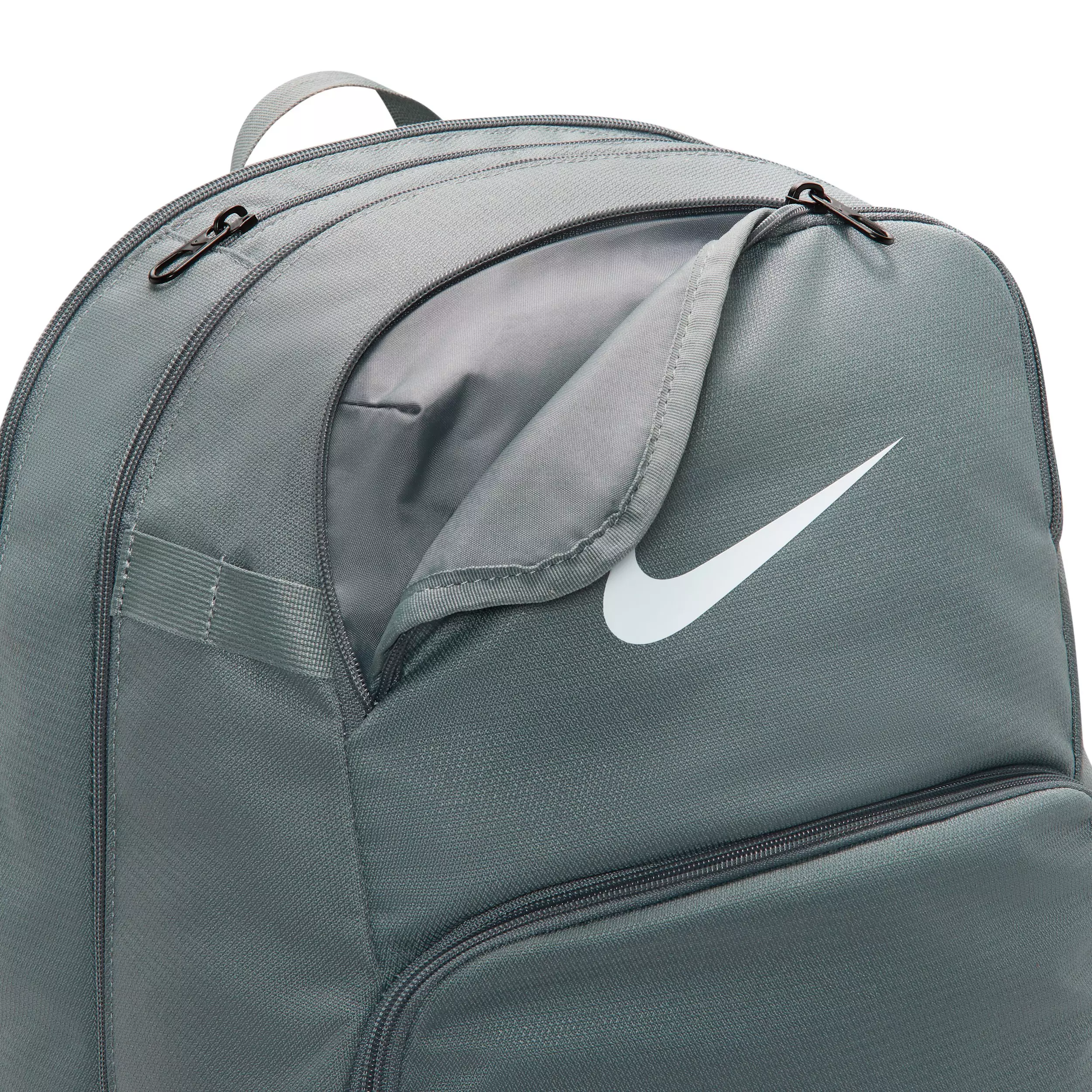 Nike Brasilia Extra Large Backpack - Smoke Grey/Black/White - GREY/BLACK/WHITE