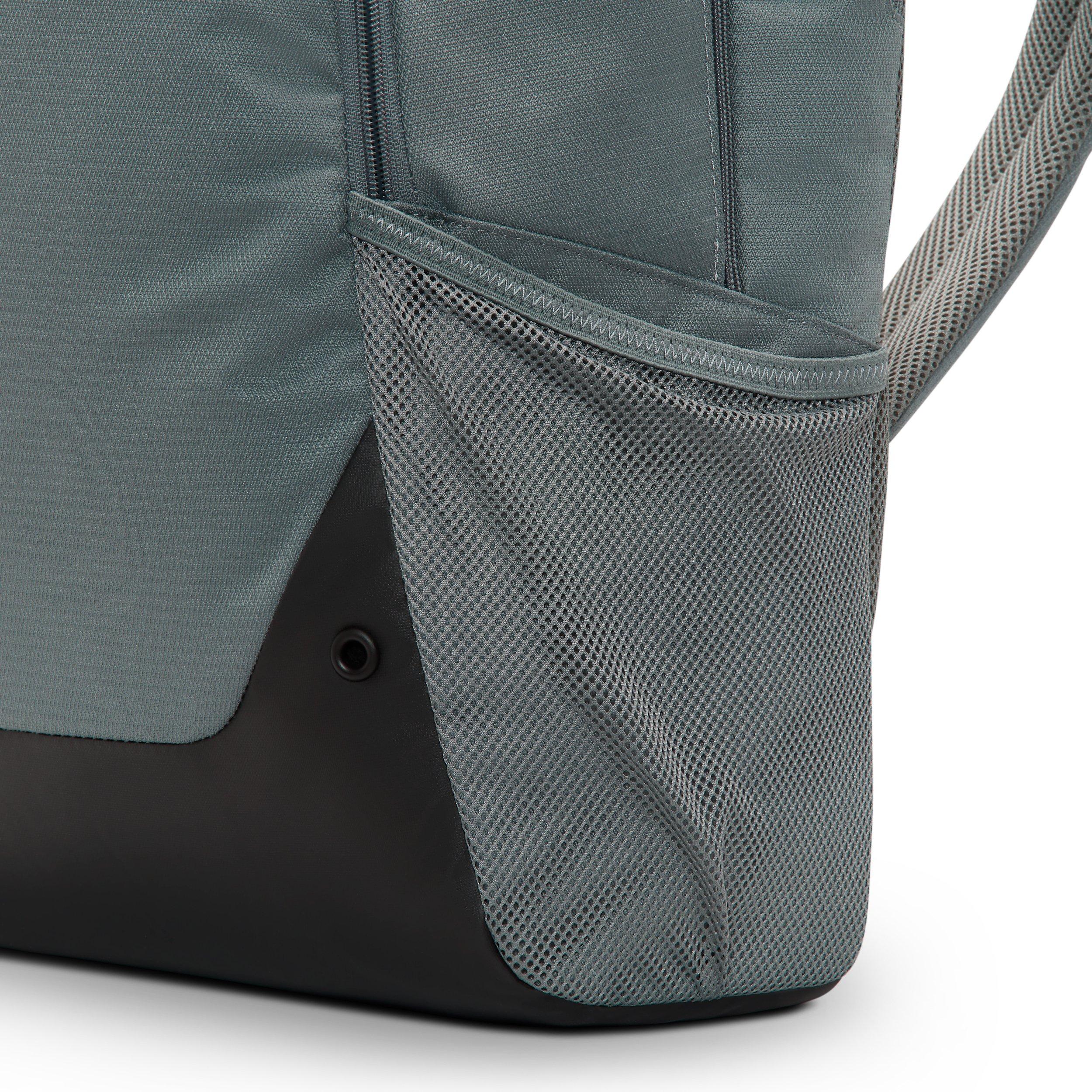 Nike Brasilia Extra Large Backpack - Smoke Grey/Black/White - GREY/BLACK/WHITE Thumbnail View 10