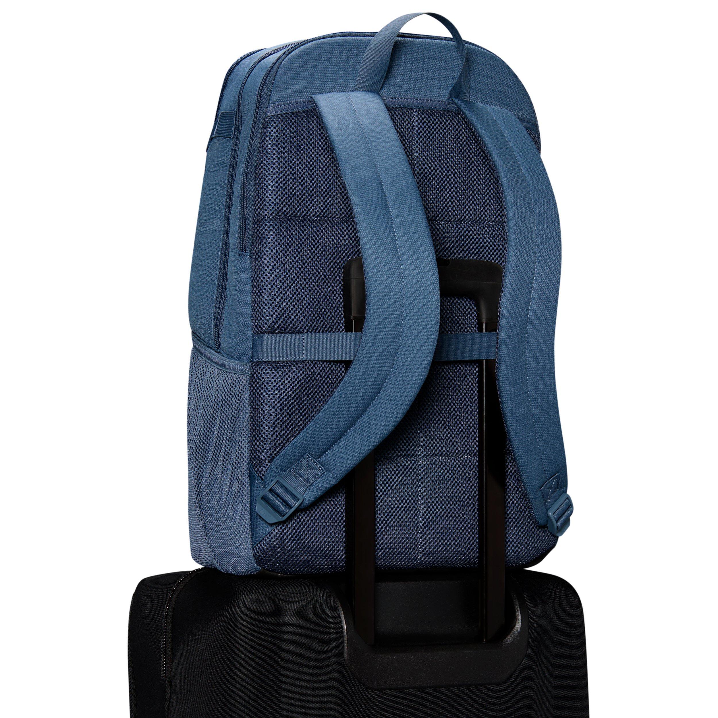 Nike Brasilia Extra Large Backpack - Diffused Blue/Black/Black - BLUE/BLACK/BLACK Thumbnail View 9