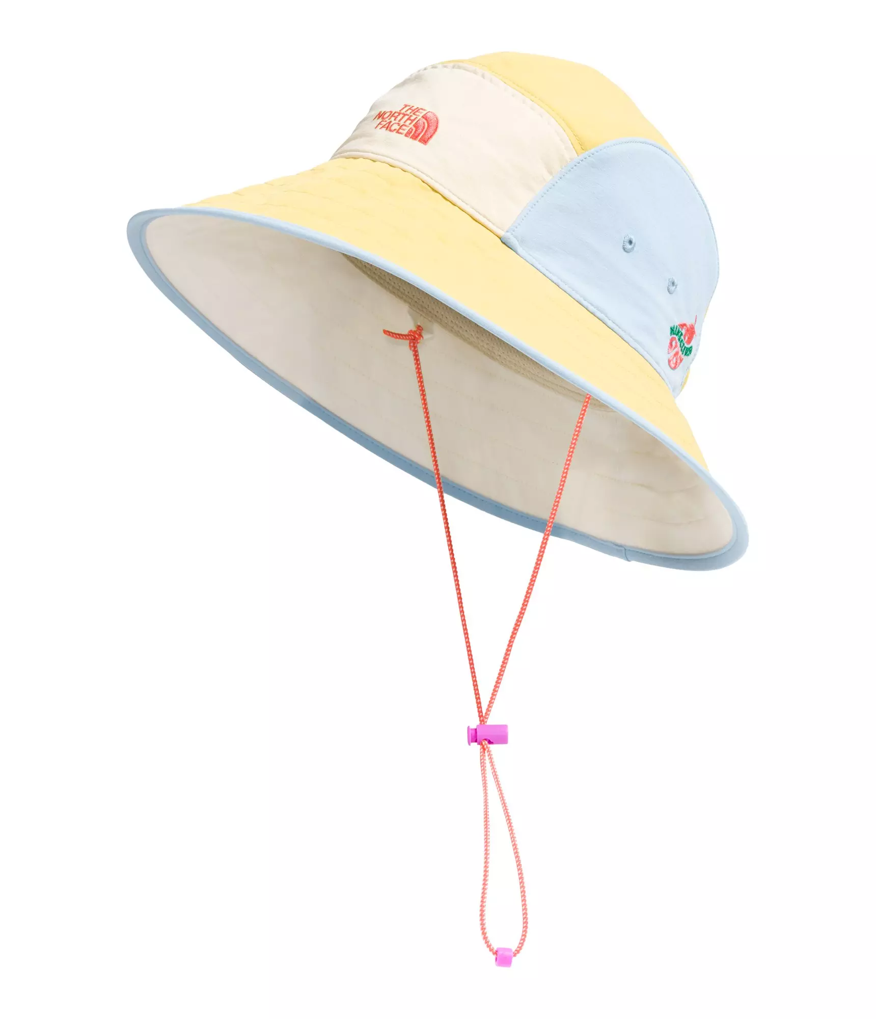 The North Face Adult Class V Brimmer Hat-Yellow/Light Blue - YELLOW/LT BLUE
