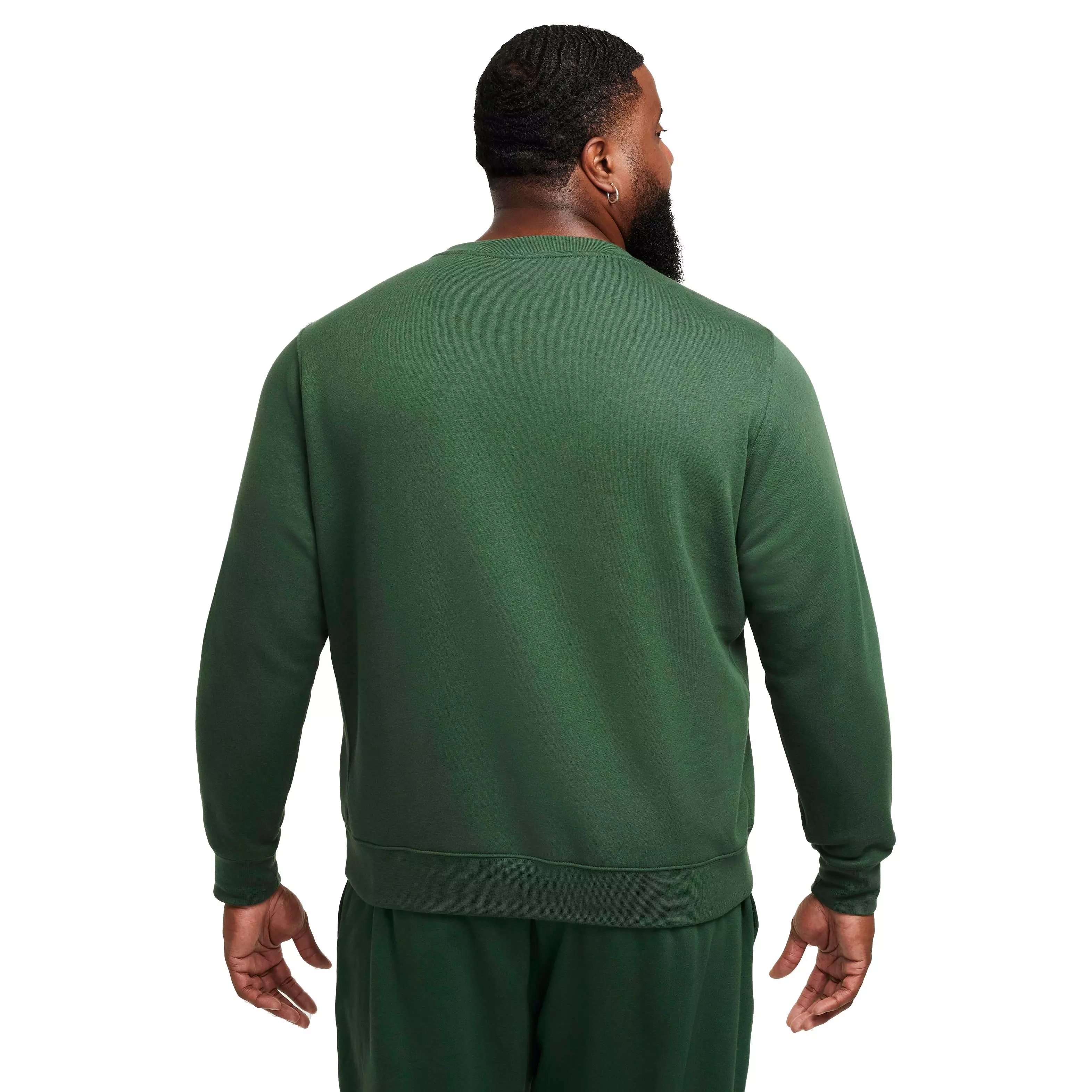 Nike Men's Sportswear Club Fleece Crew - GREEN
