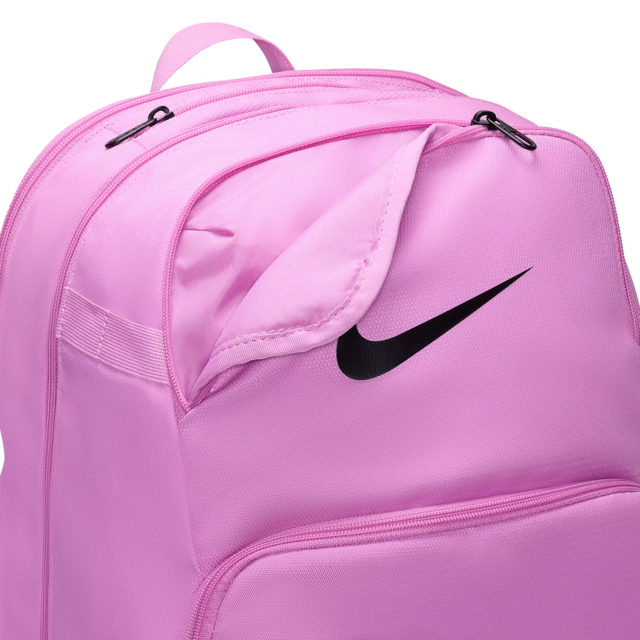 Nike Brasilia Extra Large Backpack - Light Magenta/Black/Black - LT MAGENTA/BLACK/BLACK