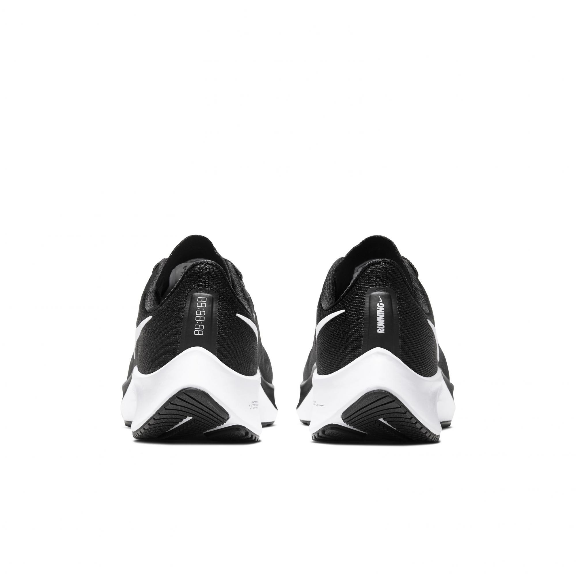 Nike Air Zoom Pegasus 37 "Black/White" Women's Running Shoe - BLACK/WHITE Thumbnail View 6