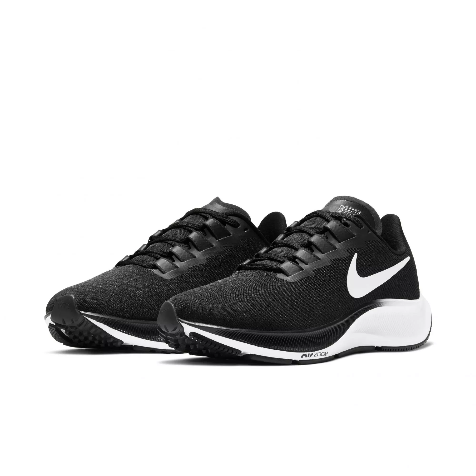 Nike Air Zoom Pegasus 37 "Black/White" Women's Running Shoe - BLACK/WHITE