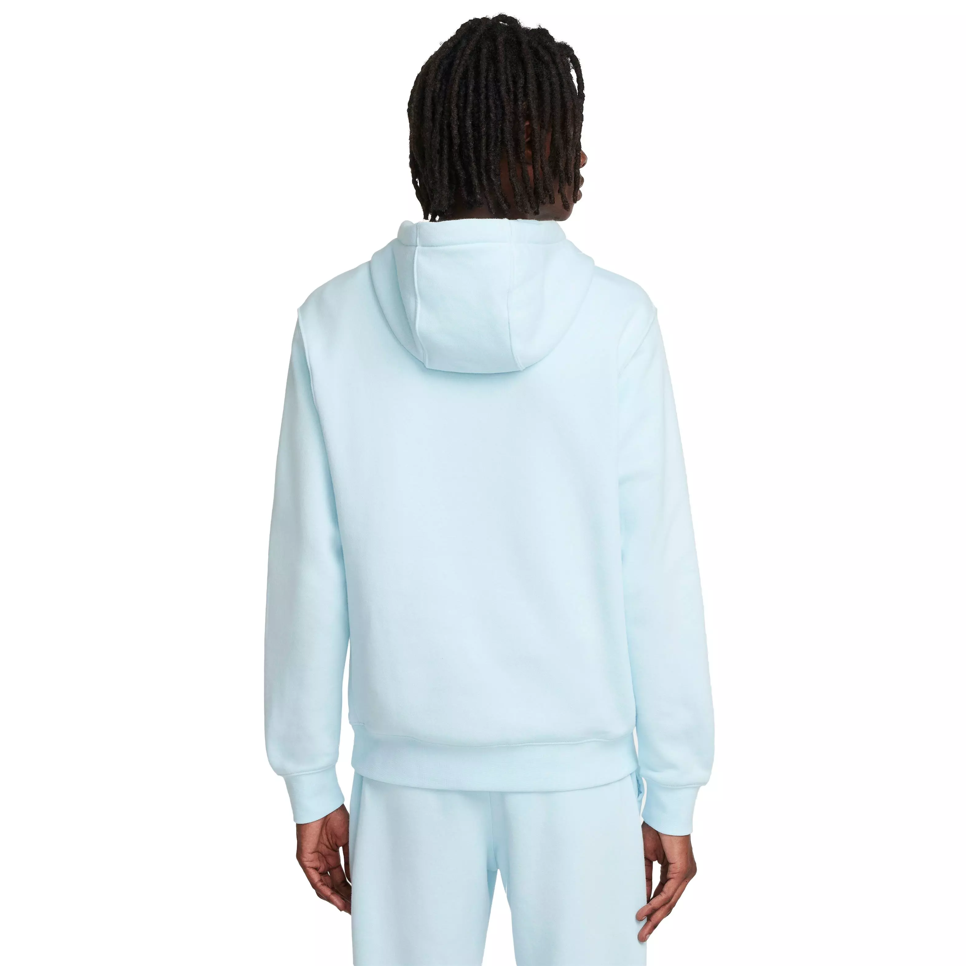 Nike Men's Sportswear Club Fleece Classic Pullover Hoodie - BLUE