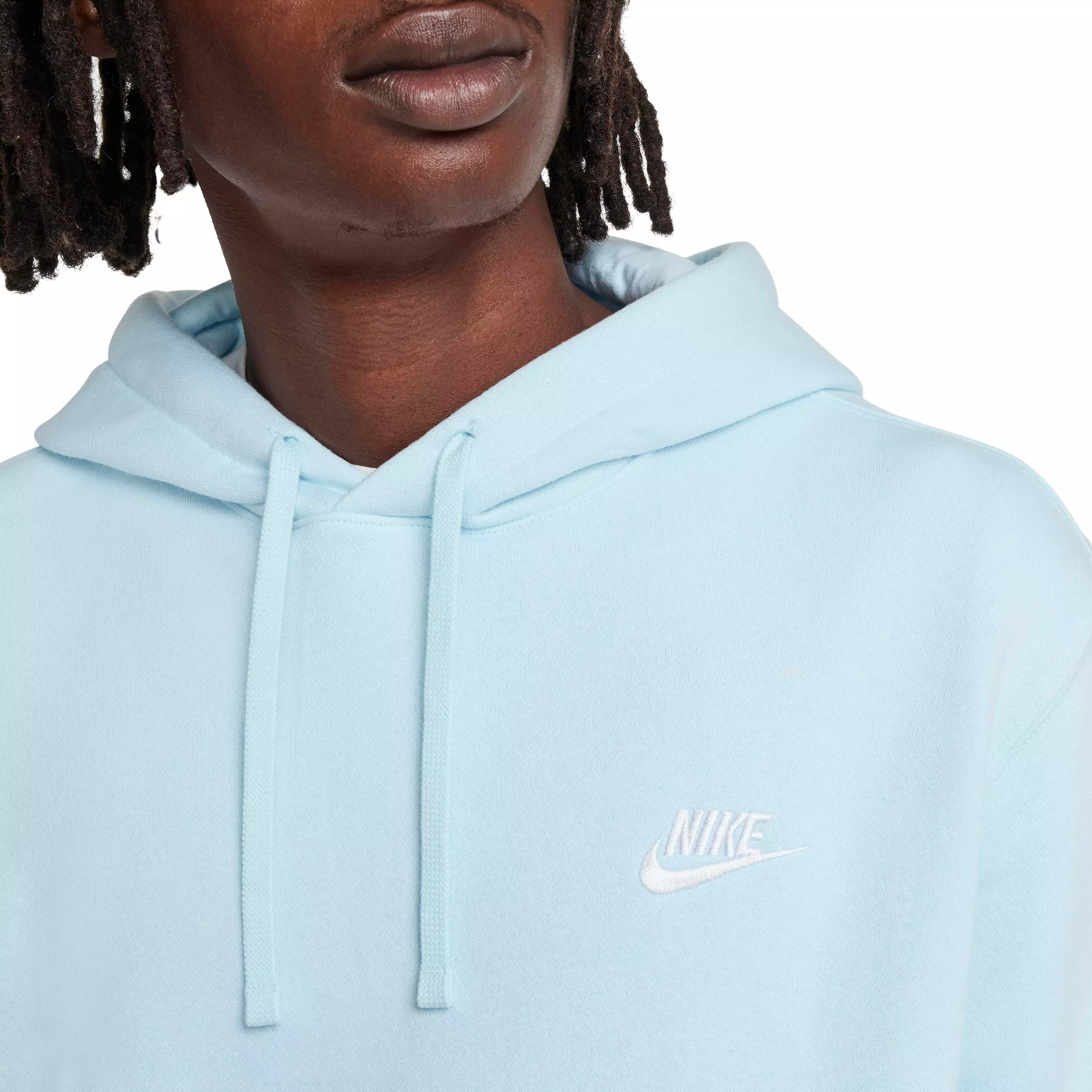 Nike Men's Sportswear Club Fleece Pullover Hoodie - BLUE