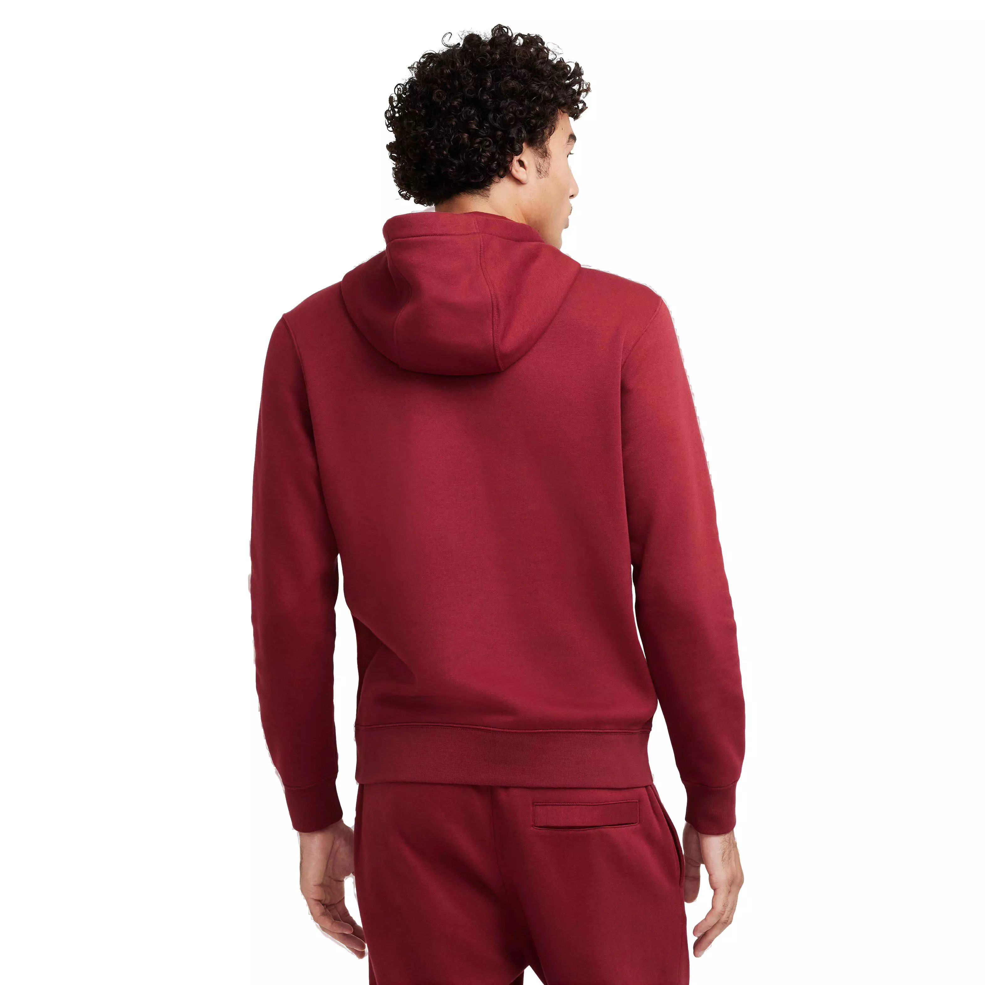 Nike Men's Sportswear Club Fleece Pullover Hoodie - RED