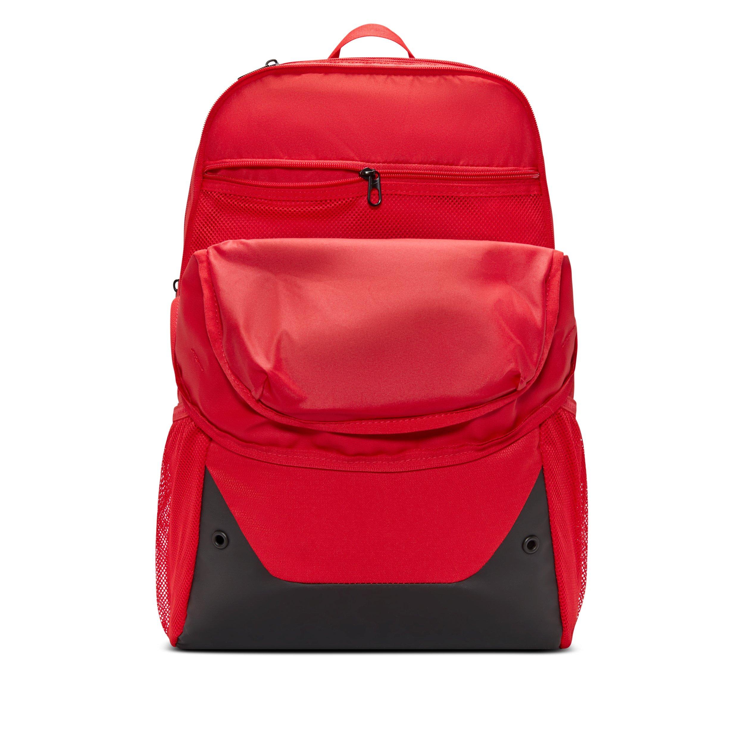 Nike Brasilia Extra Large Backpack - University Red/Black/White - RED/BLACK/WHITE Thumbnail View 4