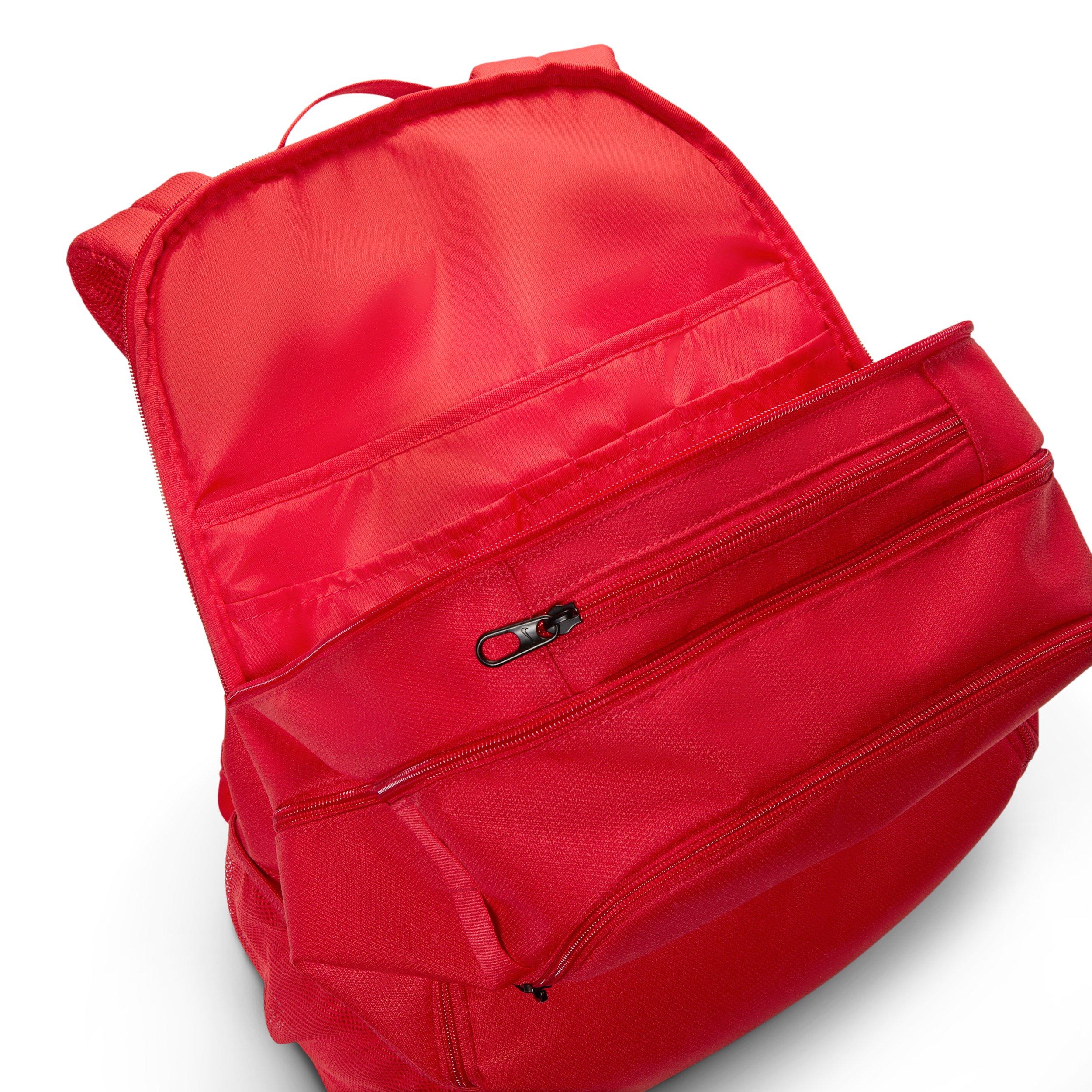 Nike Brasilia Extra Large Backpack - University Red/Black/White - RED/BLACK/WHITE Thumbnail View 5