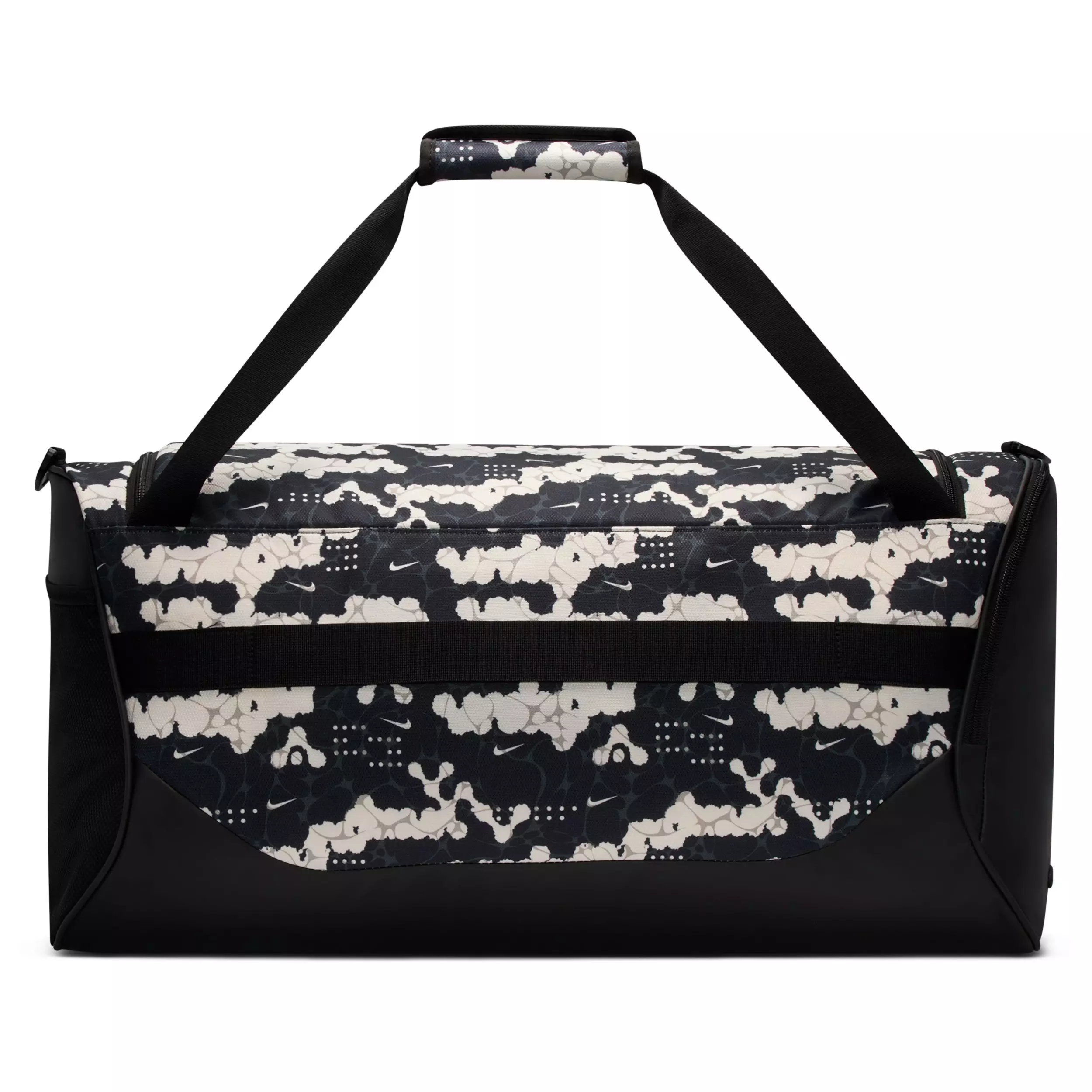 Nike Brasilia Medium All Over Print Training Duffel Bag - Chalk/Black/White - CHALK/BLACK/WHITE