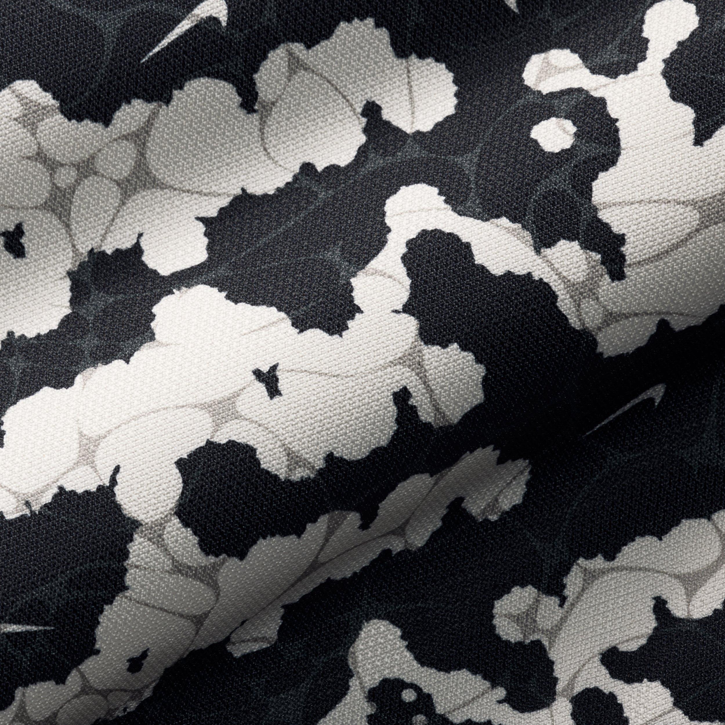 Nike Brasilia Medium All Over Print Training Duffel Bag - Chalk/Black/White - CHALK/BLACK/WHITE Thumbnail View 10