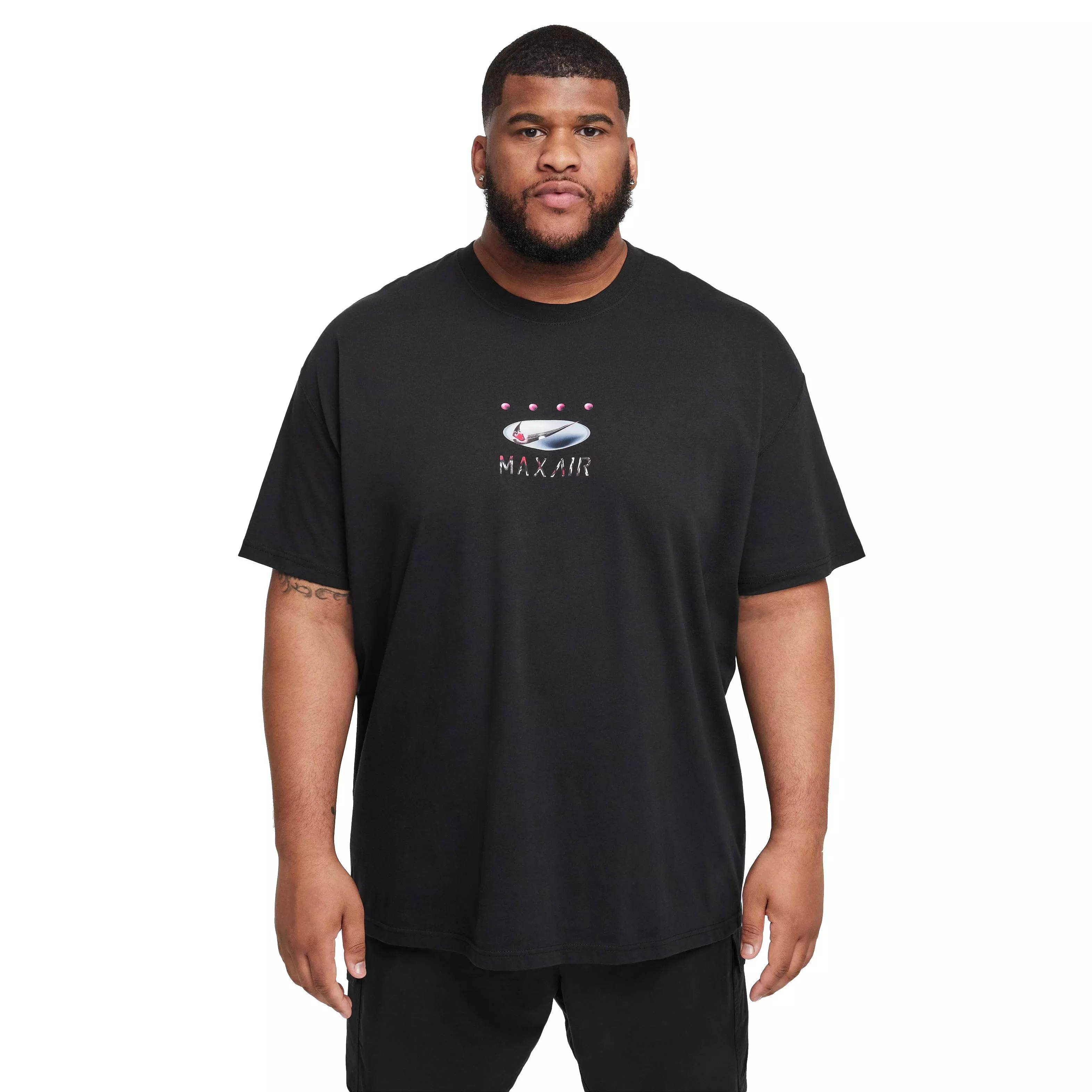 Nike Men's Sportswear Relaxed Max90 T-Shirt - BLACK