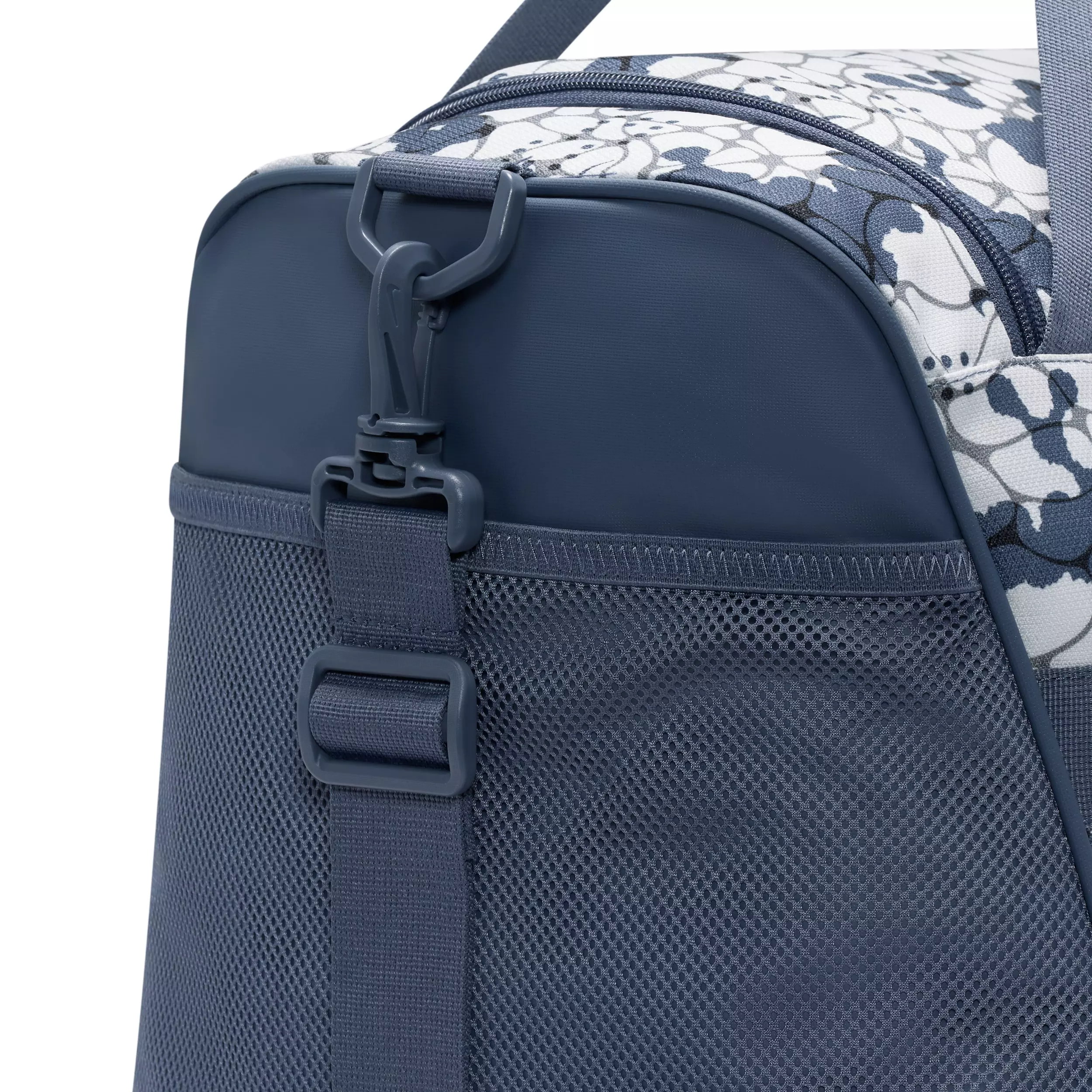 Nike Brasilia Medium All Over Print Training Duffel Bag - Diffused Blue/Black/Black - BLUE/BLACK/BLACK