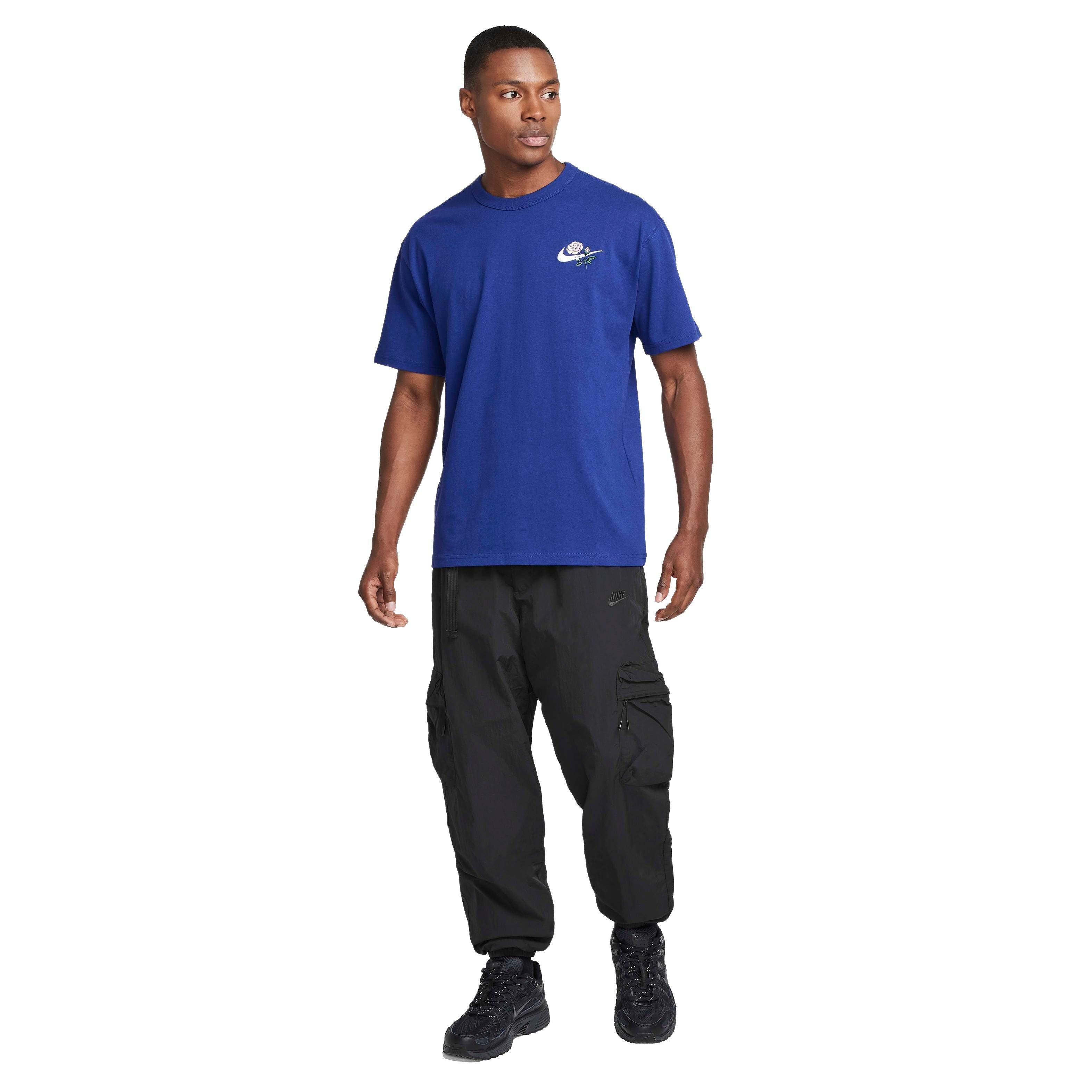 Nike Men's Sportswear Max90 T-Shirt - ROYAL Thumbnail View 5