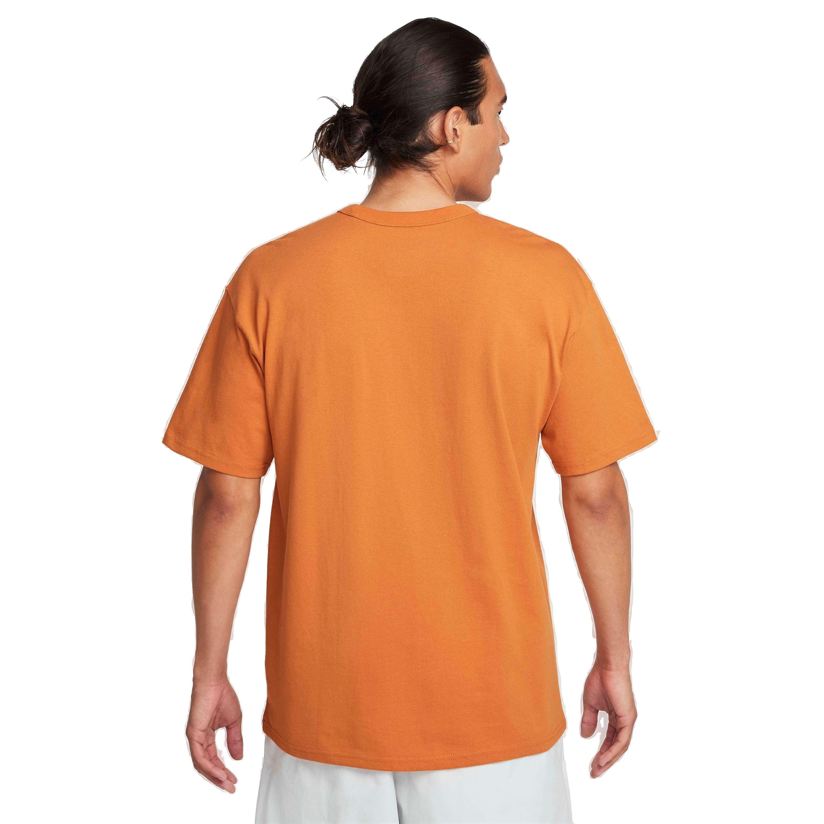 Nike Men's Sportswear Max90 T-Shirt - ORANGE Thumbnail View 2