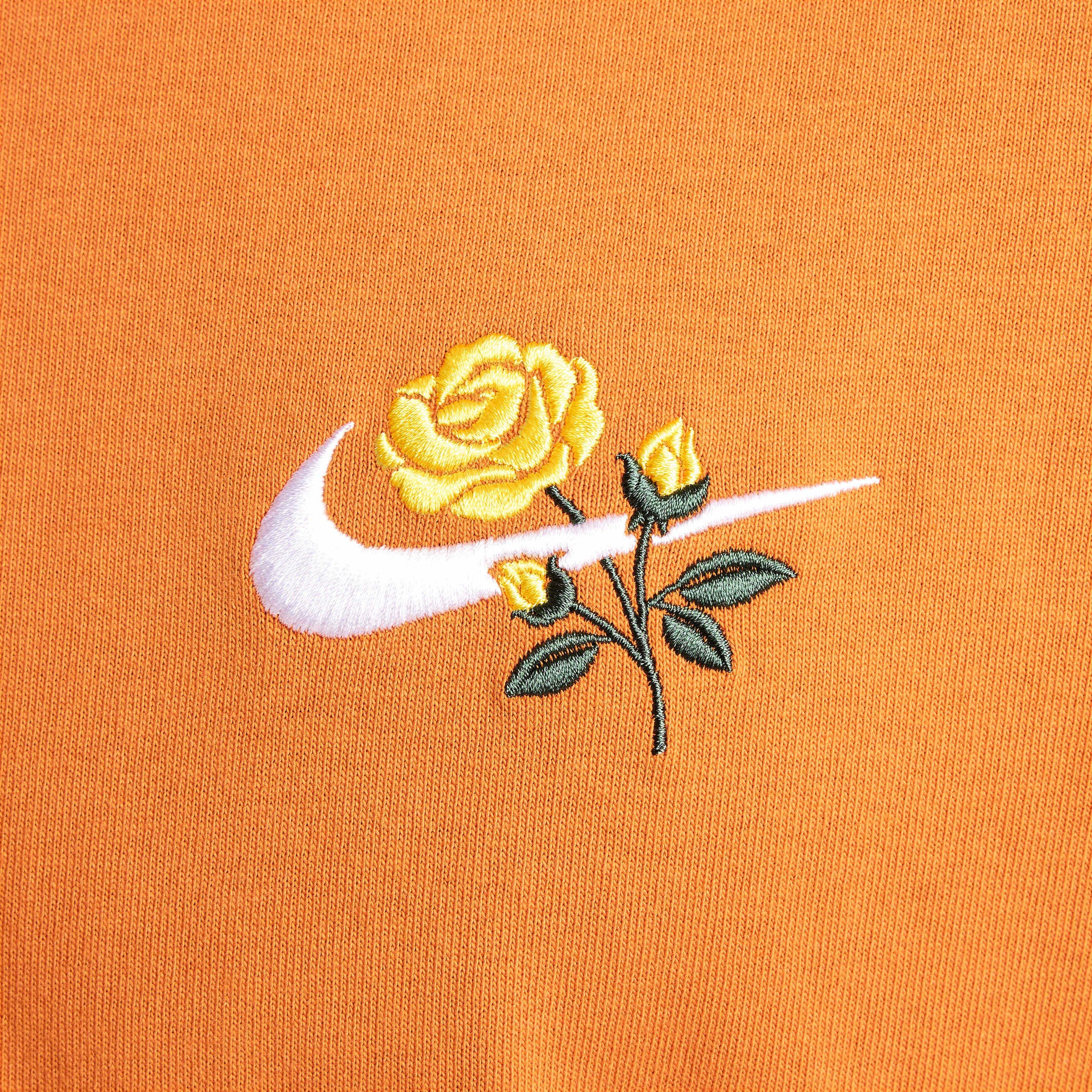Nike Men's Sportswear Max90 T-Shirt - ORANGE Thumbnail View 4